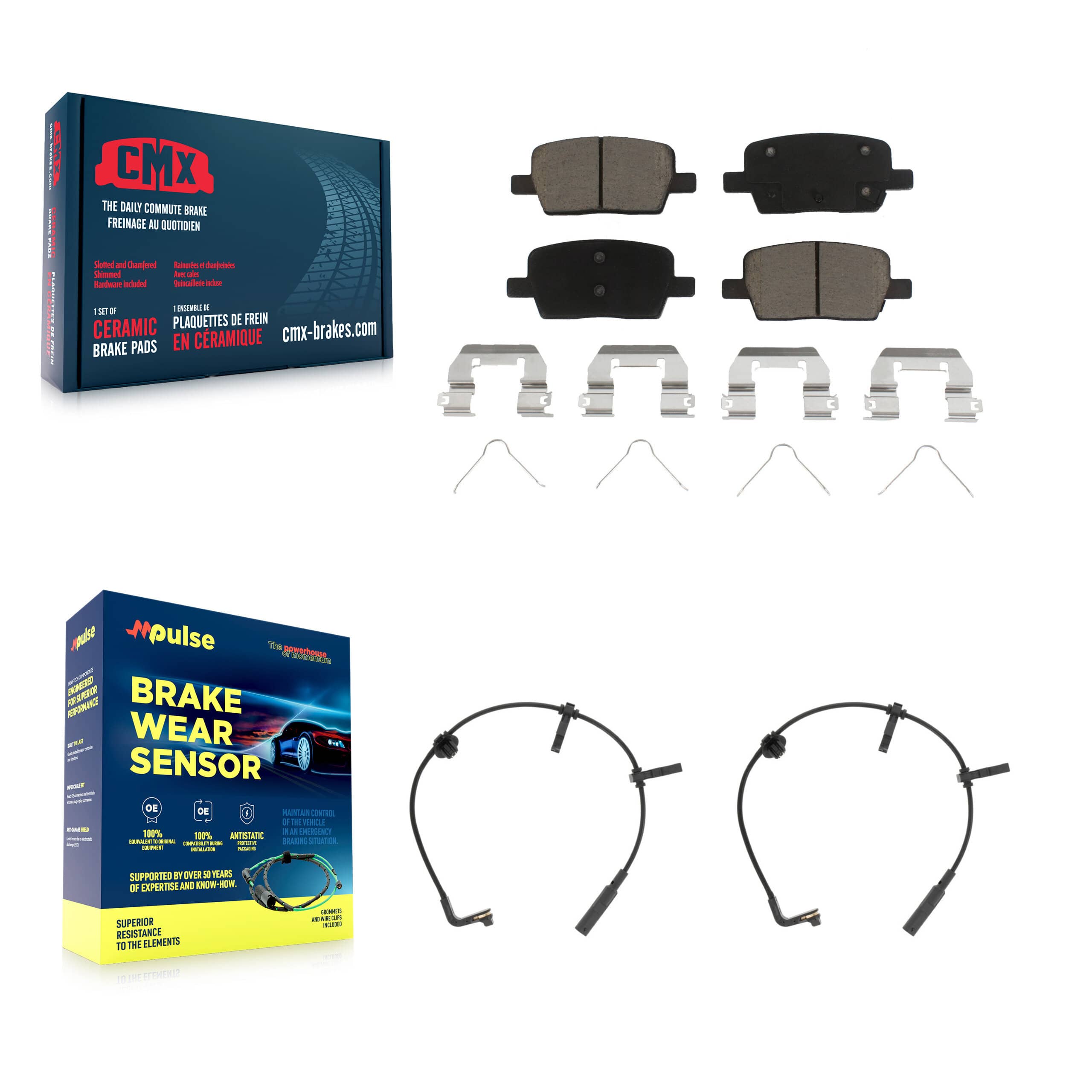 CMX - KCW-100950 - Rear Disc Brake Pad Kits