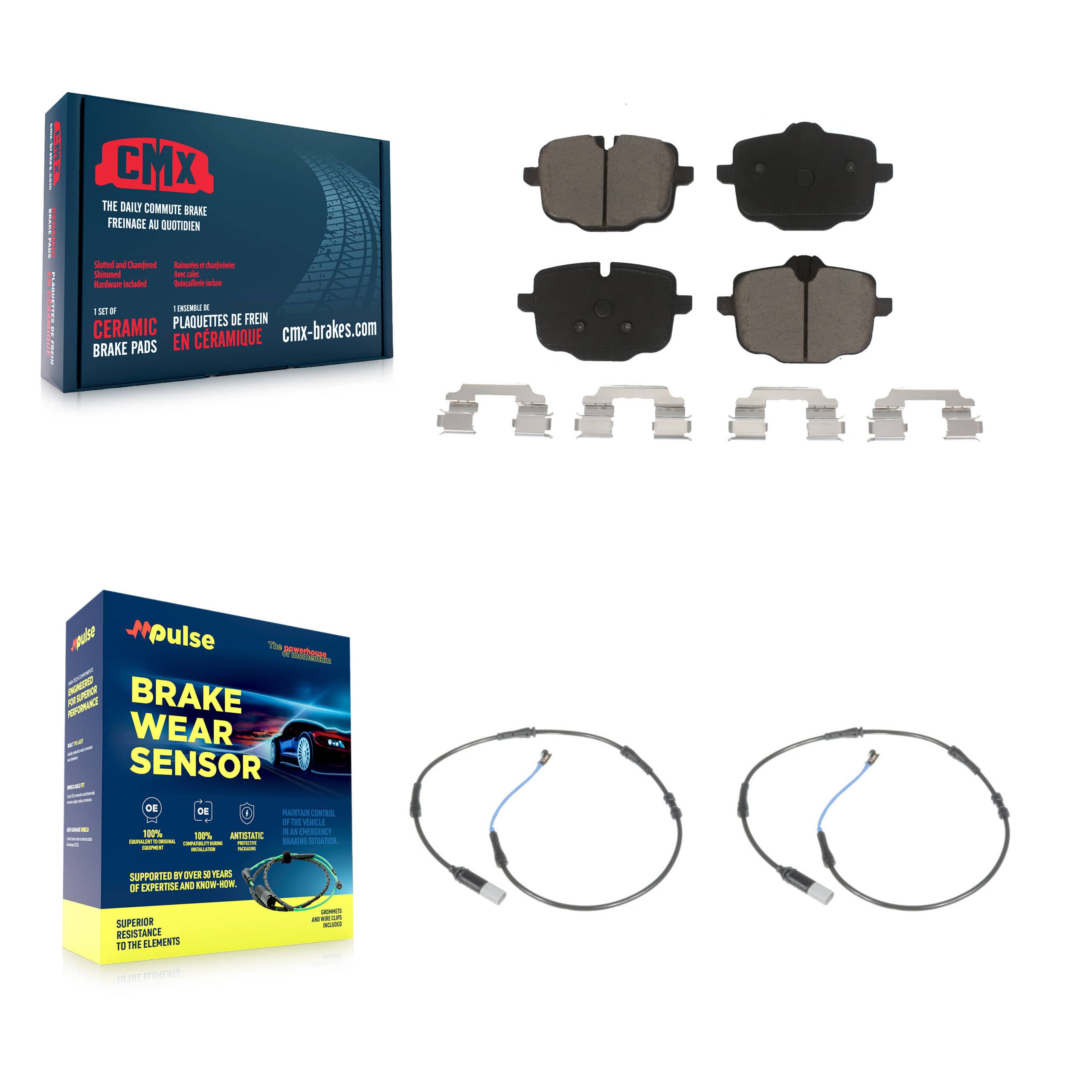 CMX - KCW-100951 - Rear Disc Brake Pad Kits