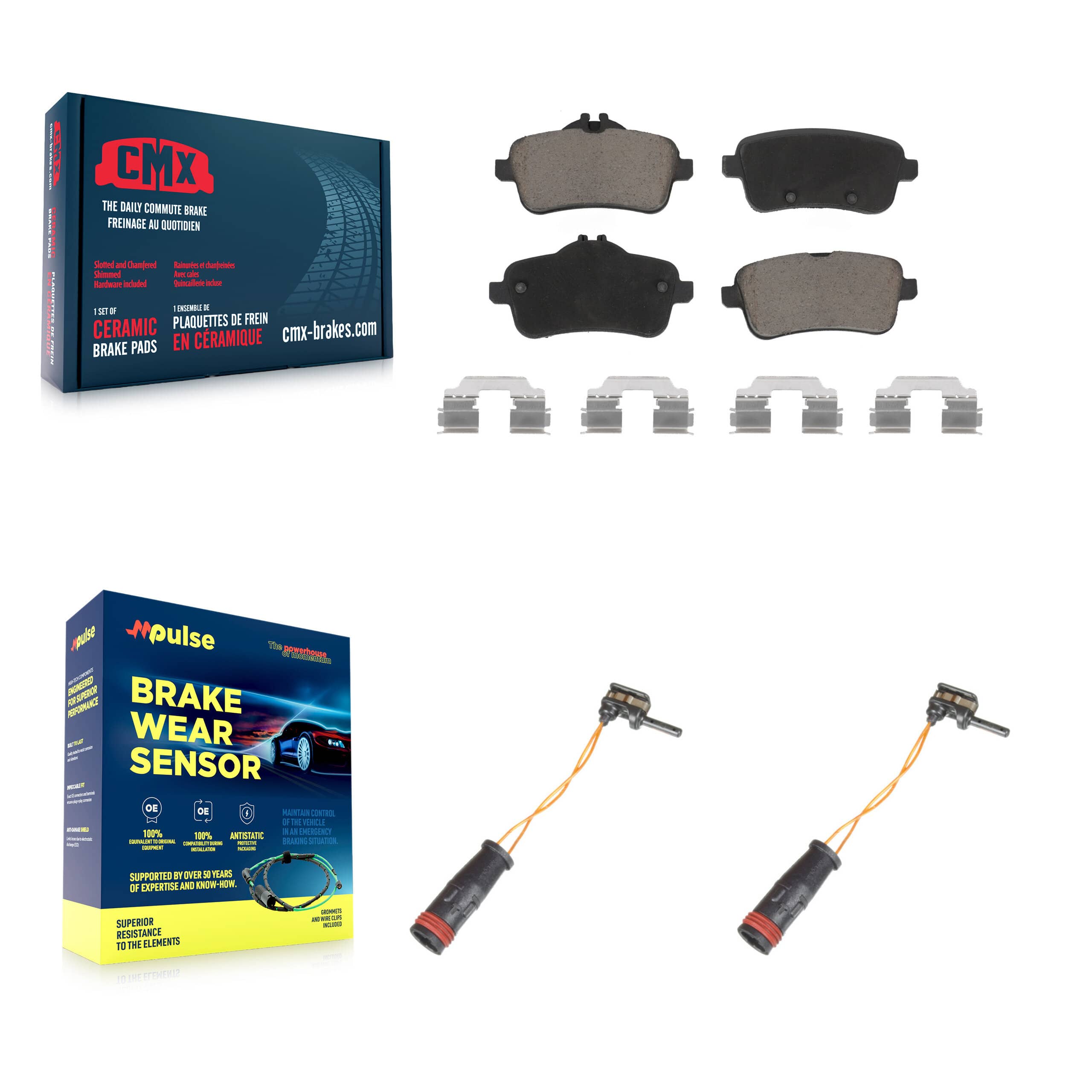CMX - KCW-100970 - Rear Disc Brake Pad Kits