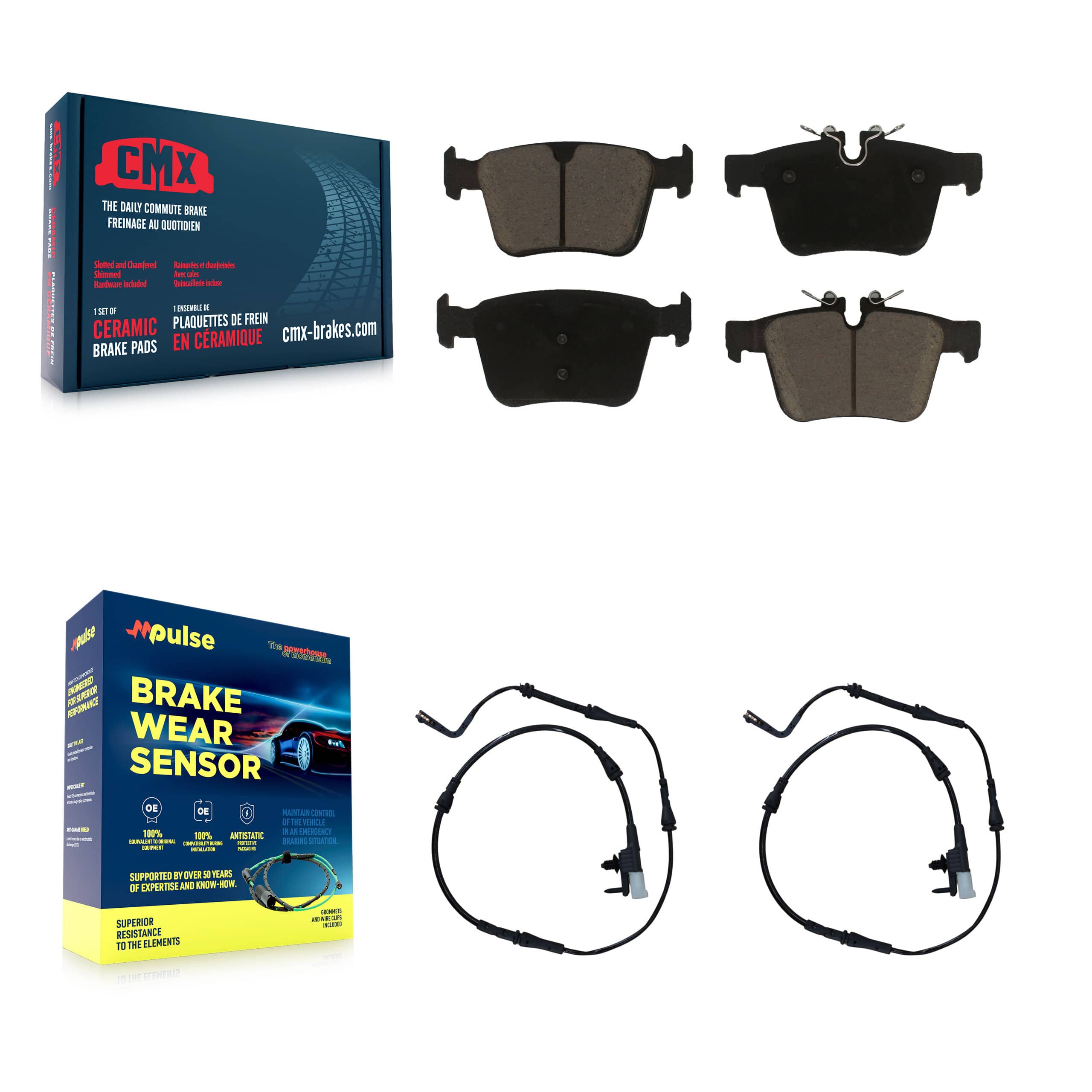 CMX - KCW-100986 - Rear Disc Brake Pad Kits