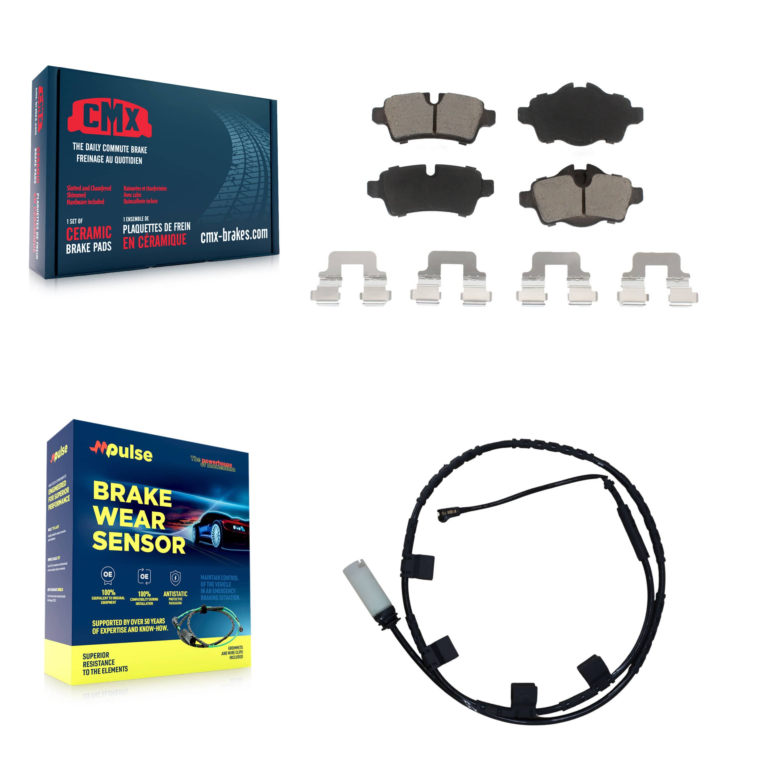 CMX - KCW-101057 - Rear Disc Brake Pad Kits