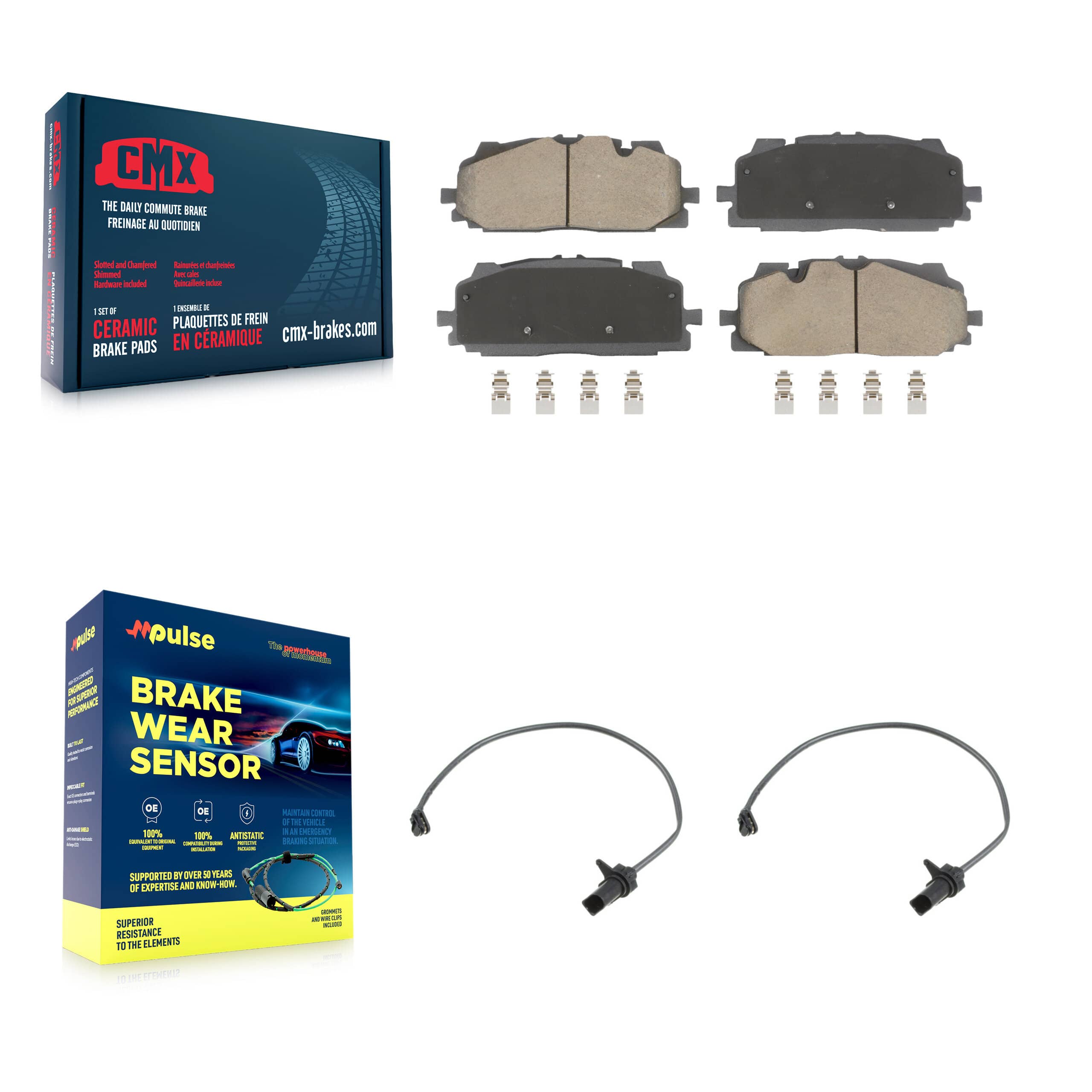 CMX - KCW-101180 - Front Disc Brake Pad Kits