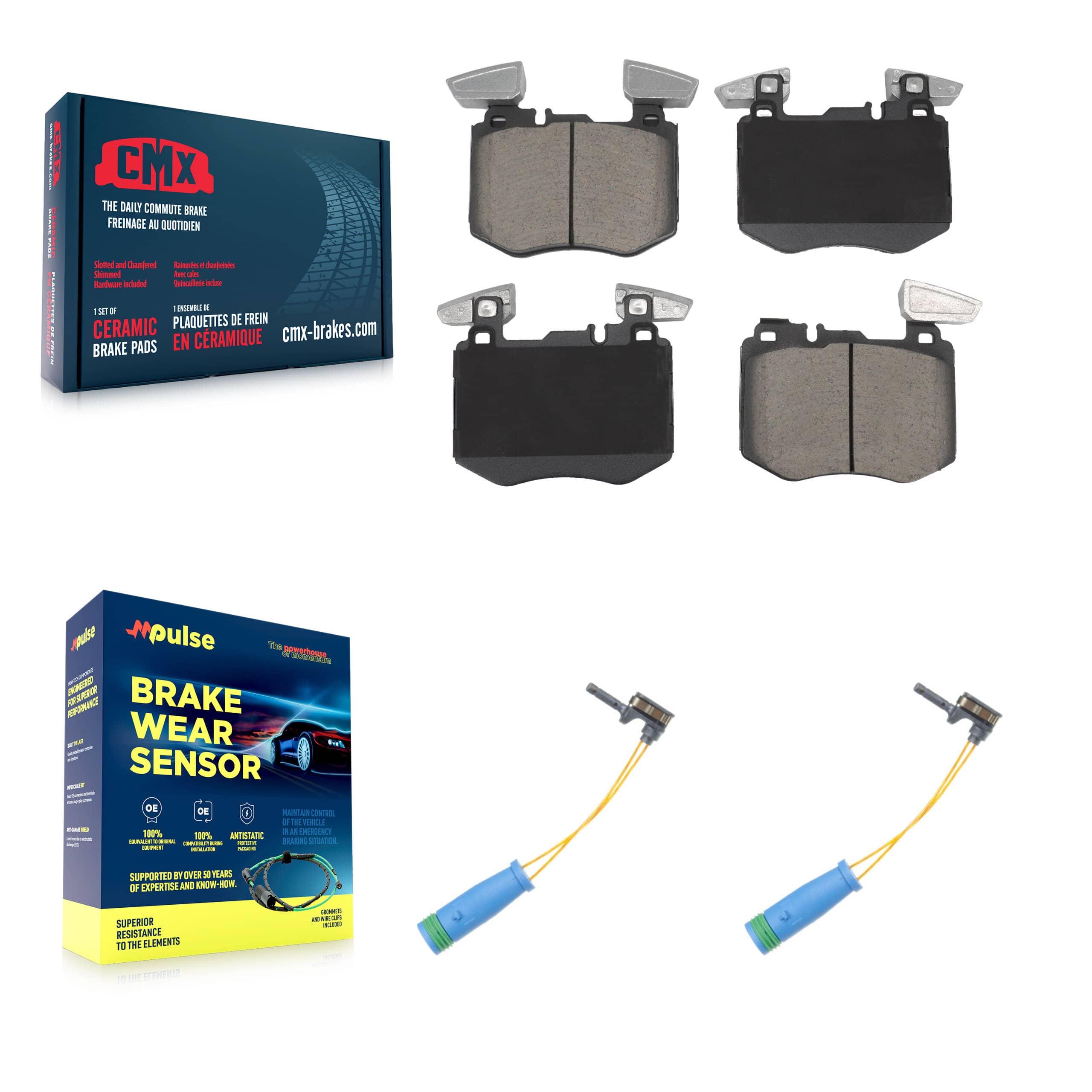 CMX - KCW-101185 - Front Disc Brake Pad Kits