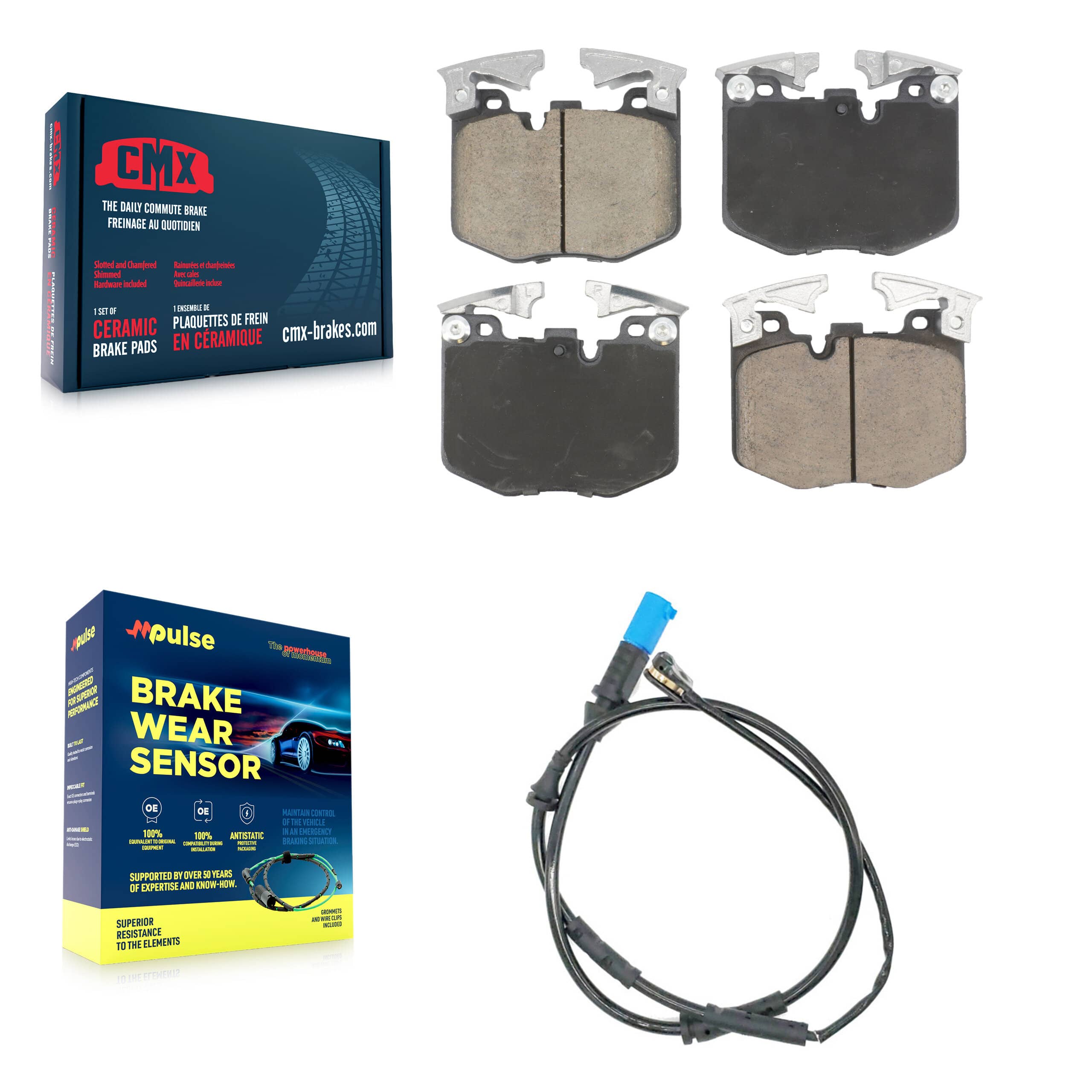 CMX - KCW-101214 - Front Disc Brake Pad Kits