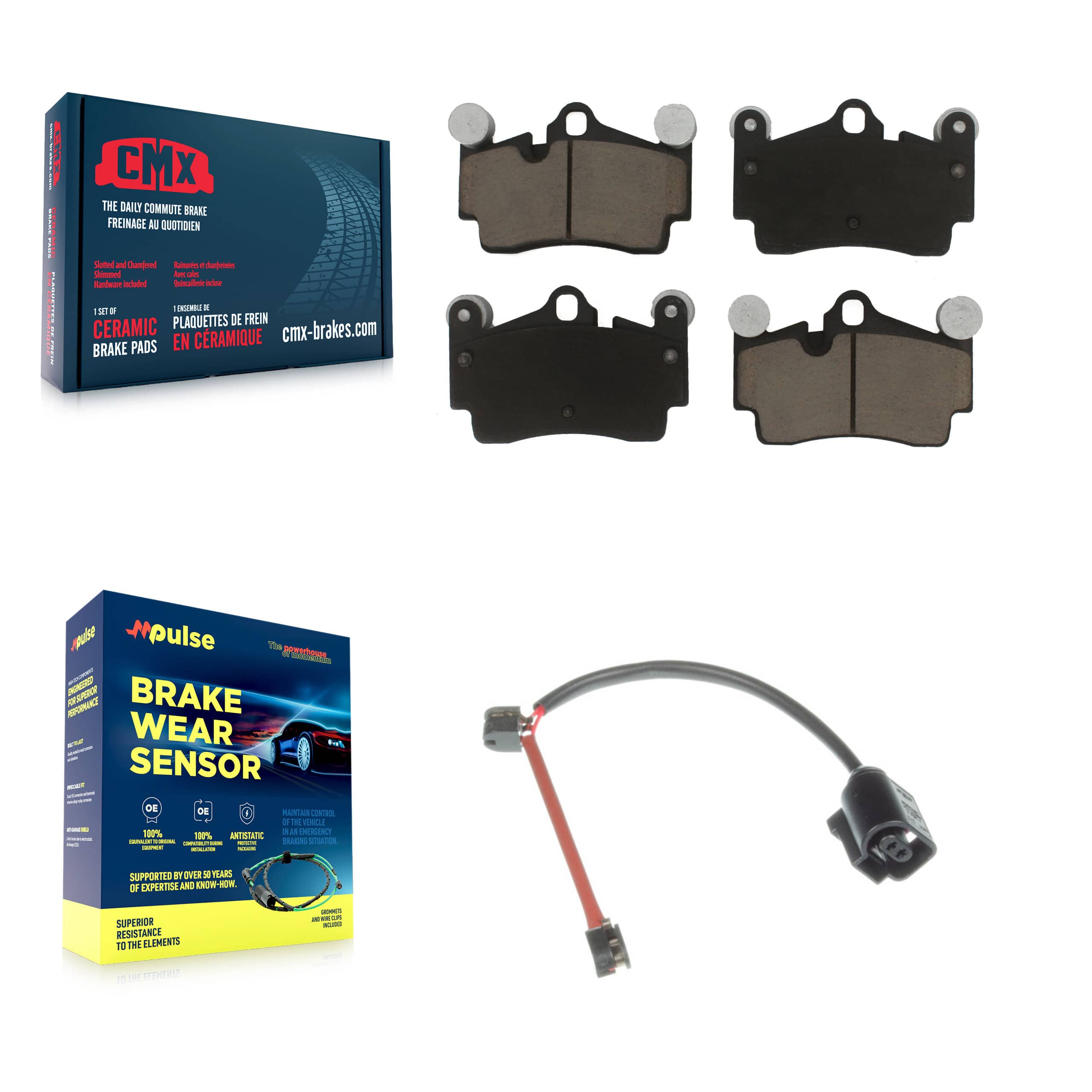 CMX - KCW-101259 - Rear Disc Brake Pad Kits