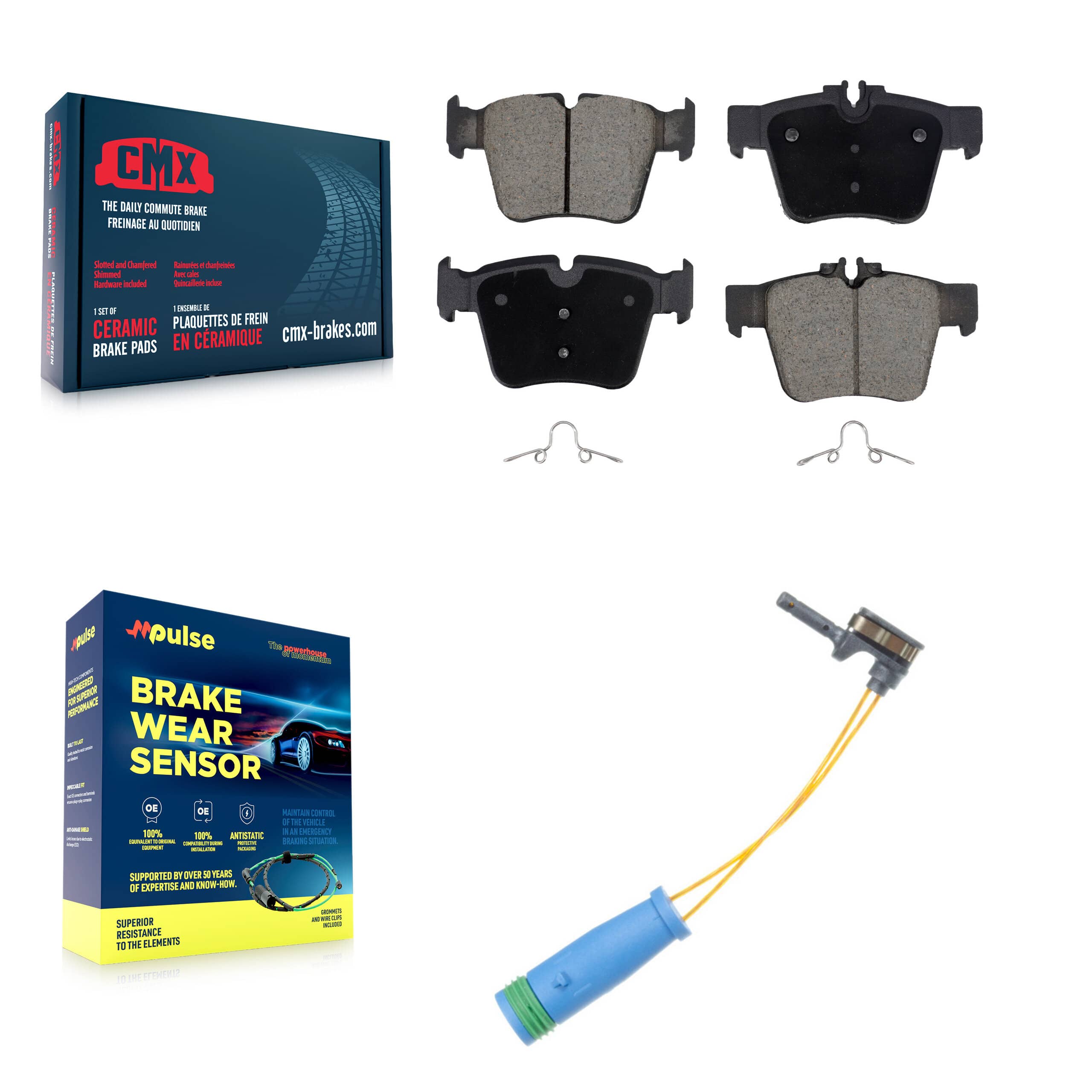 CMX - KCW-101260 - Rear Disc Brake Pad Kits