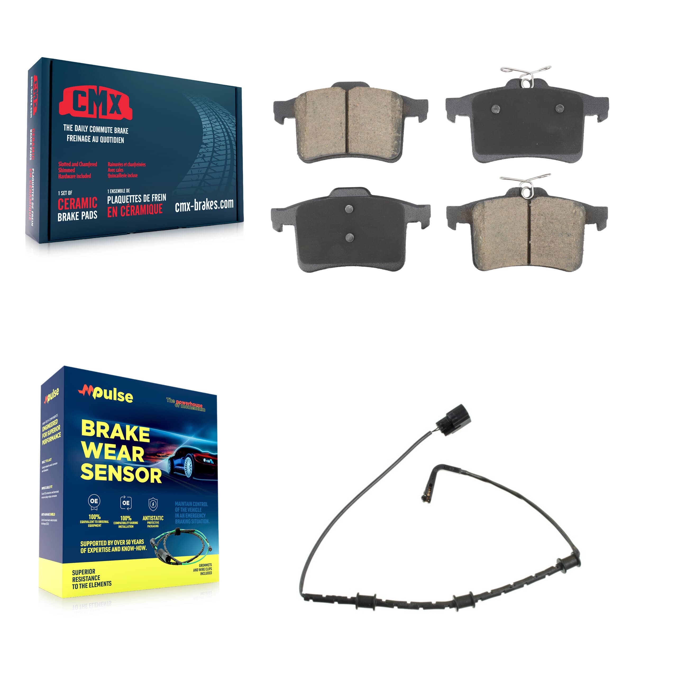 CMX - KCW-101261 - Rear Disc Brake Pad Kits