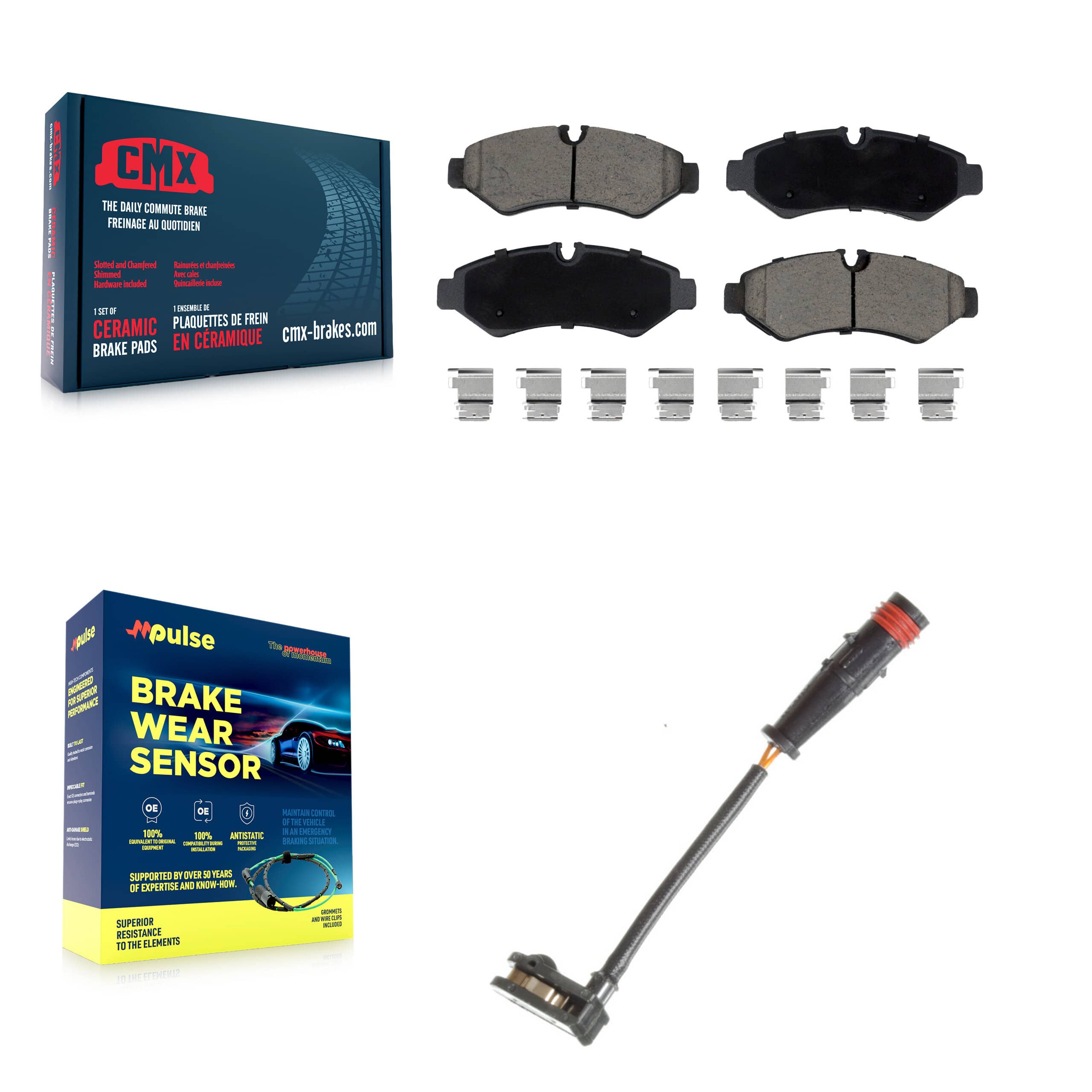 CMX - KCW-101263 - Rear Disc Brake Pad Kits