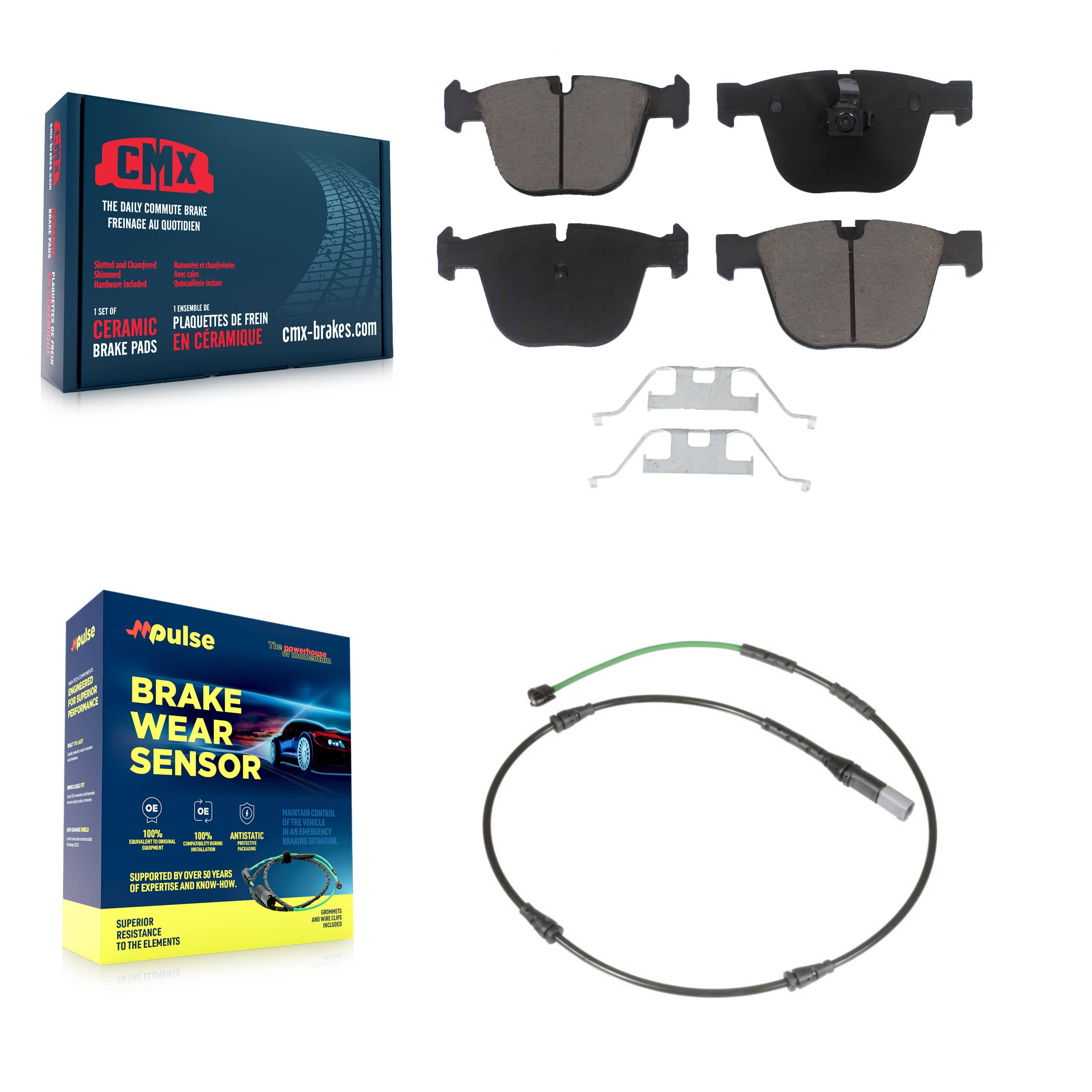 CMX - KCW-101396 - Rear Disc Brake Pad Kits