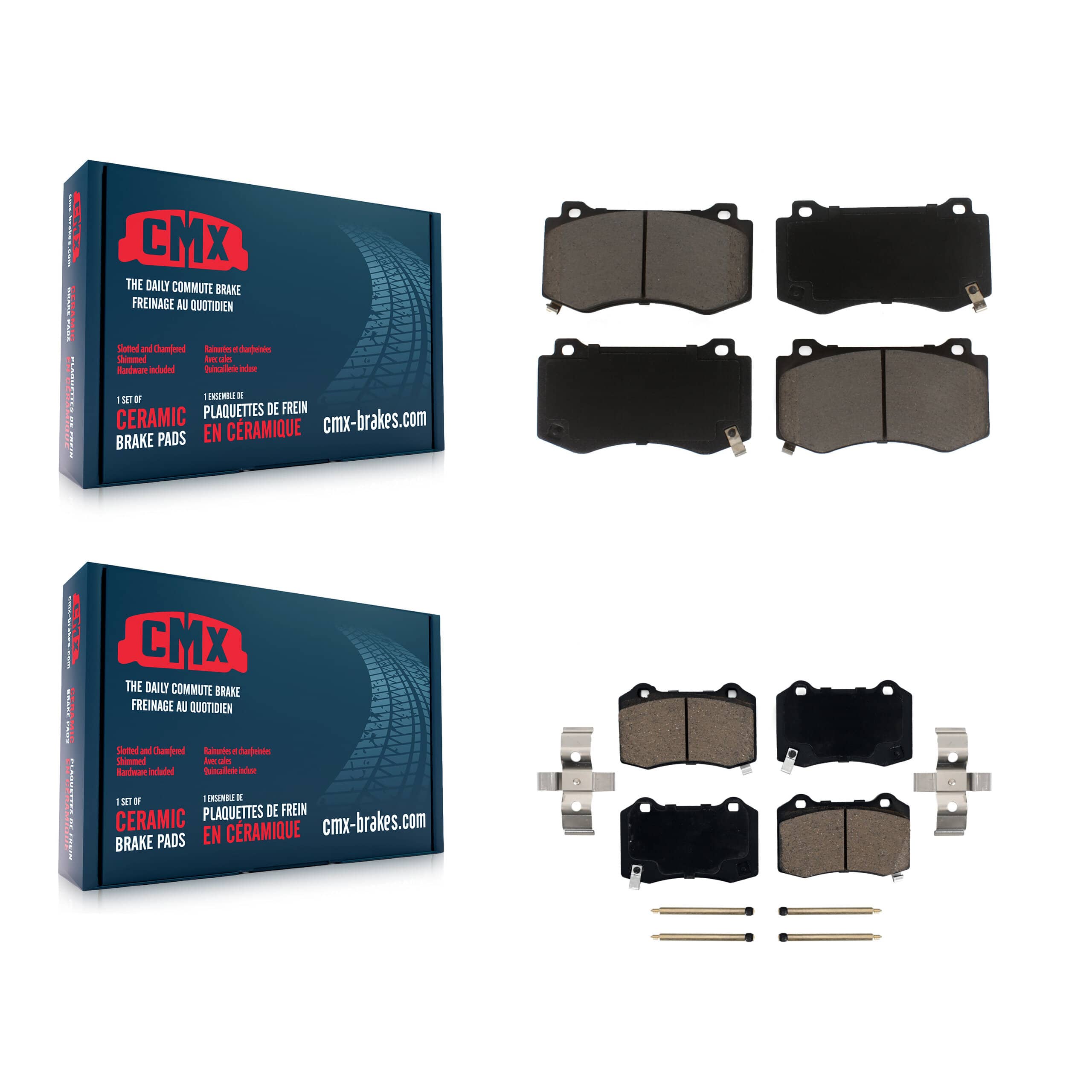 CMX - KCX-100028 - Front and Rear Disc Brake Pad Kits