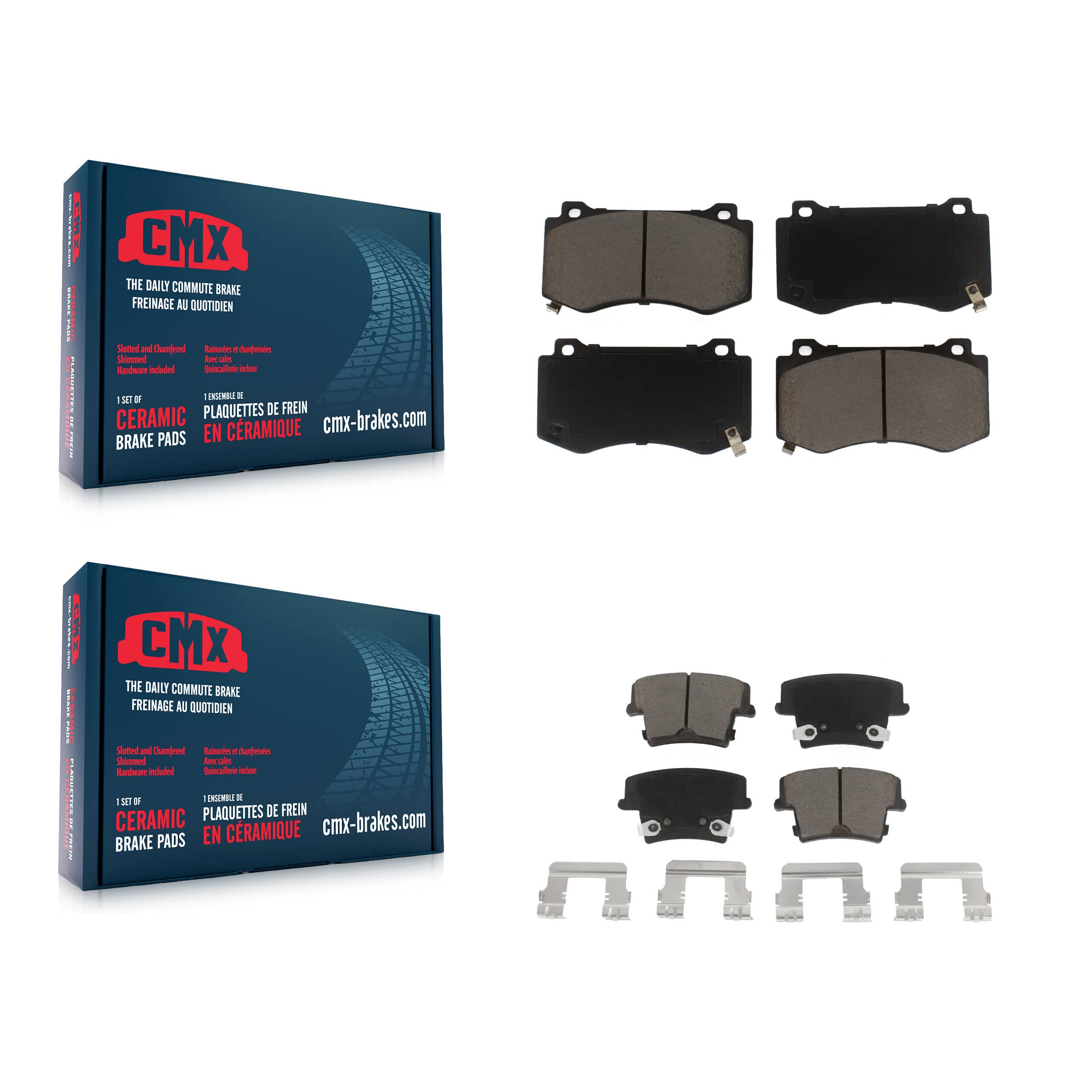 CMX - KCX-100033 - Front and Rear Disc Brake Pad Kits