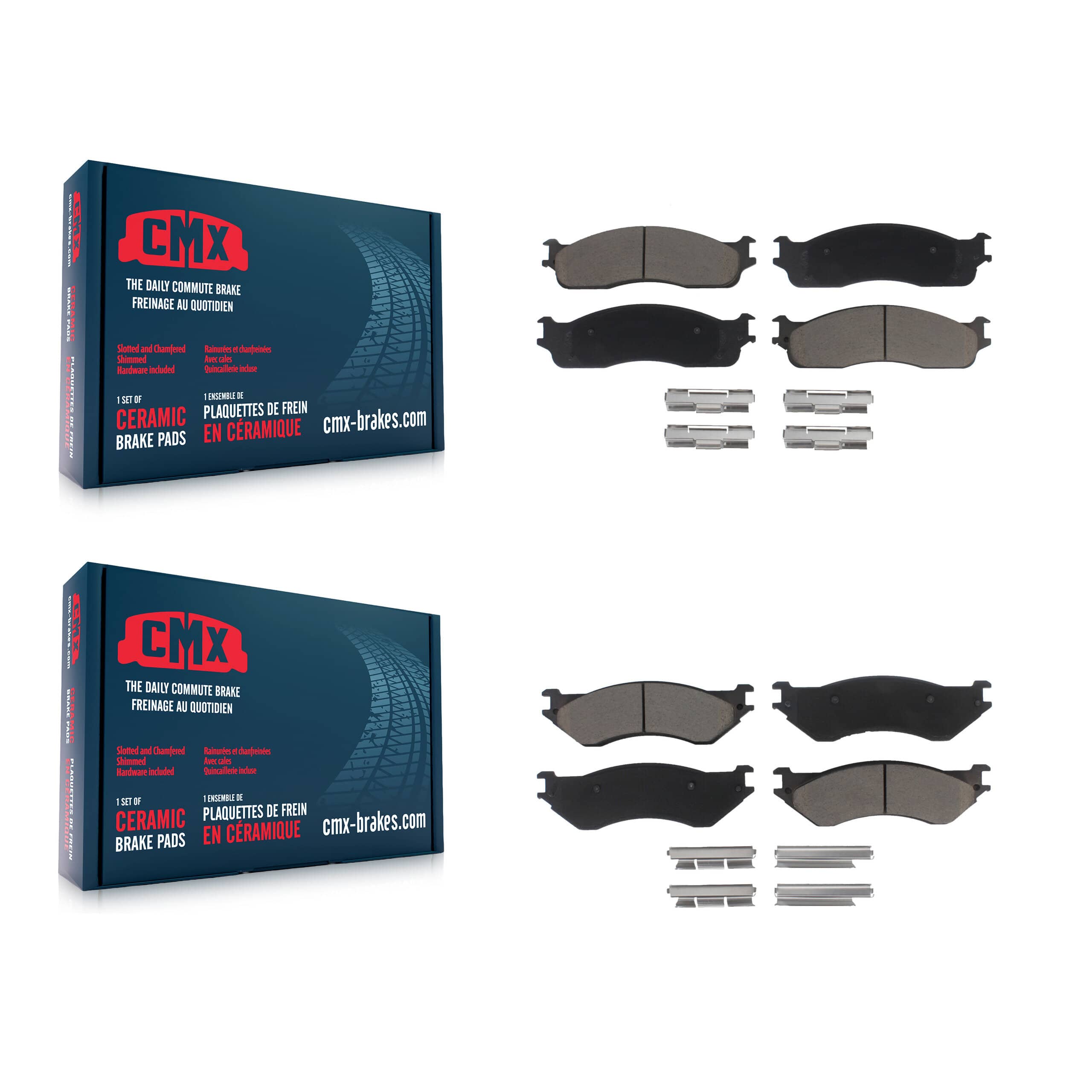 CMX - KCX-100042 - Front and Rear Disc Brake Pad Kits