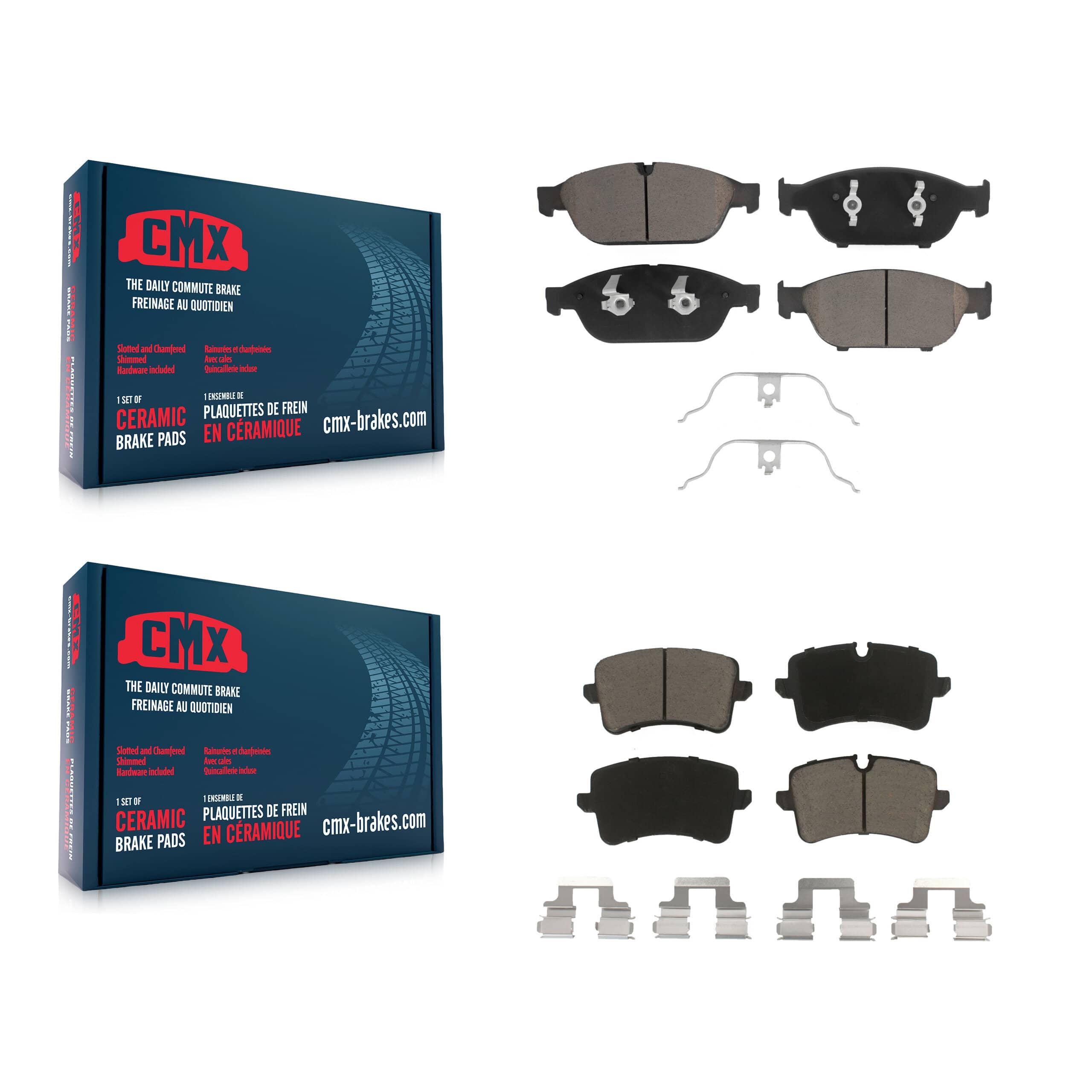 CMX - KCX-100052 - Front and Rear Disc Brake Pad Kits