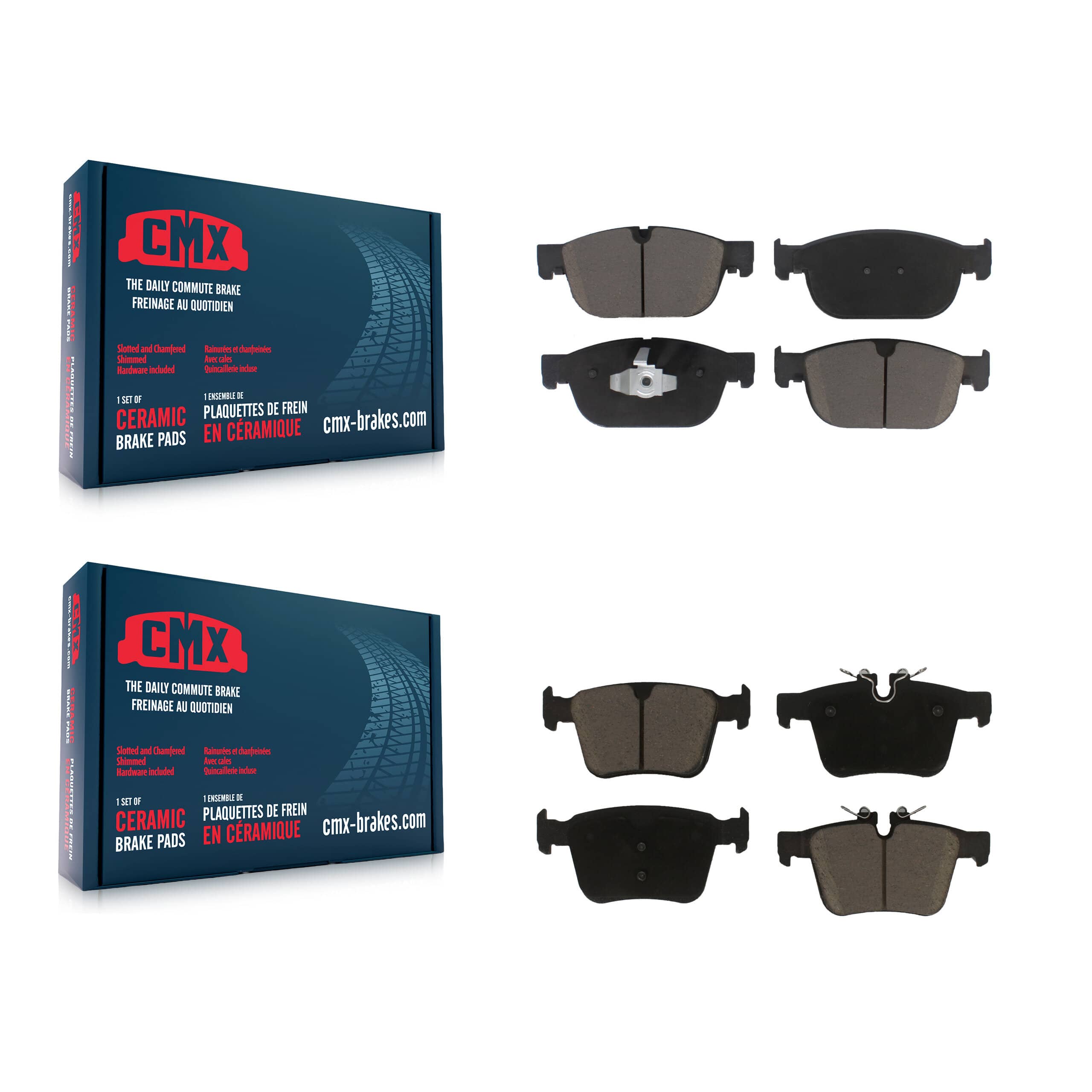 CMX - KCX-100054 - Front and Rear Disc Brake Pad Kits