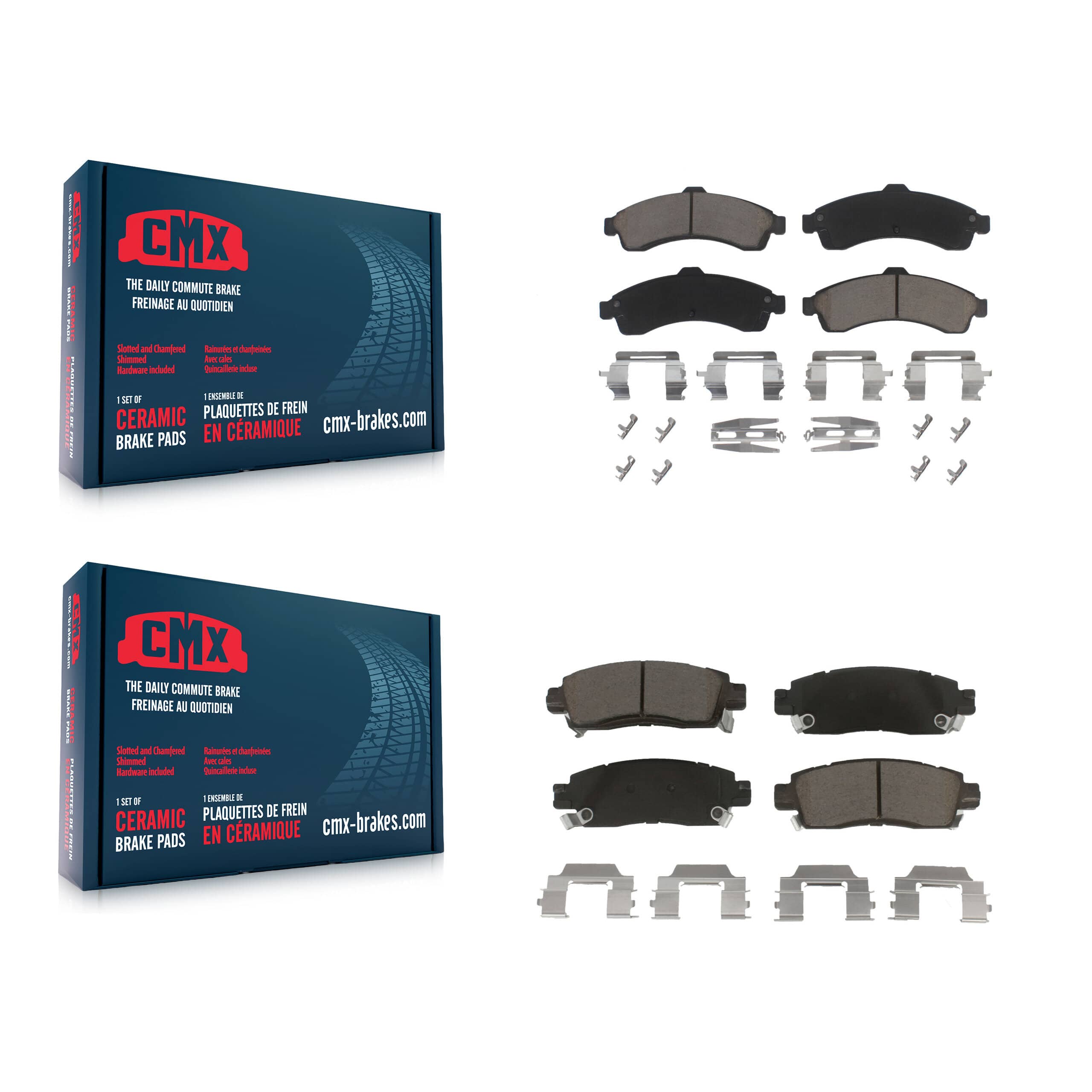 CMX - KCX-100060 - Front and Rear Disc Brake Pad Kits