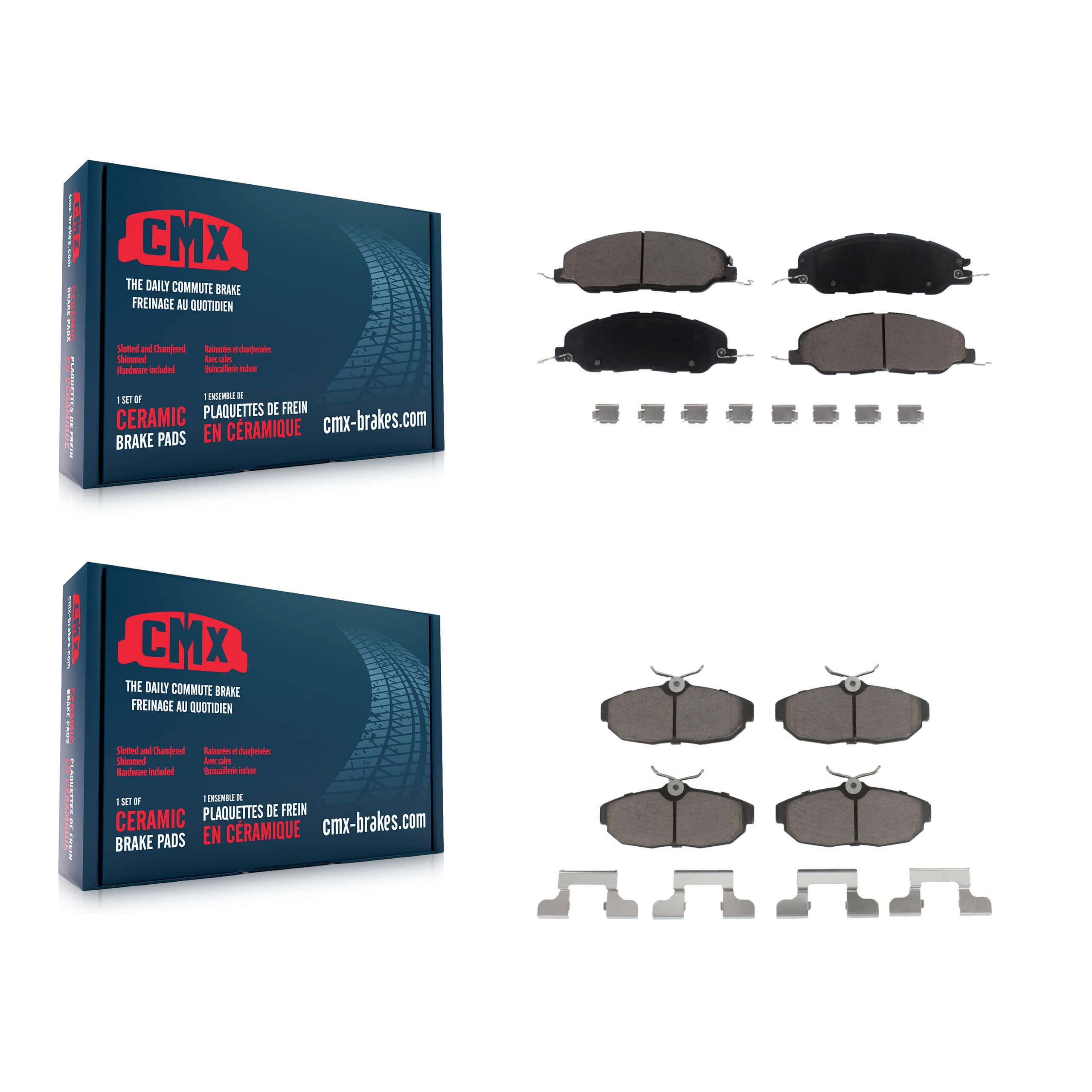 CMX - KCX-100063 - Front and Rear Disc Brake Pad Kits