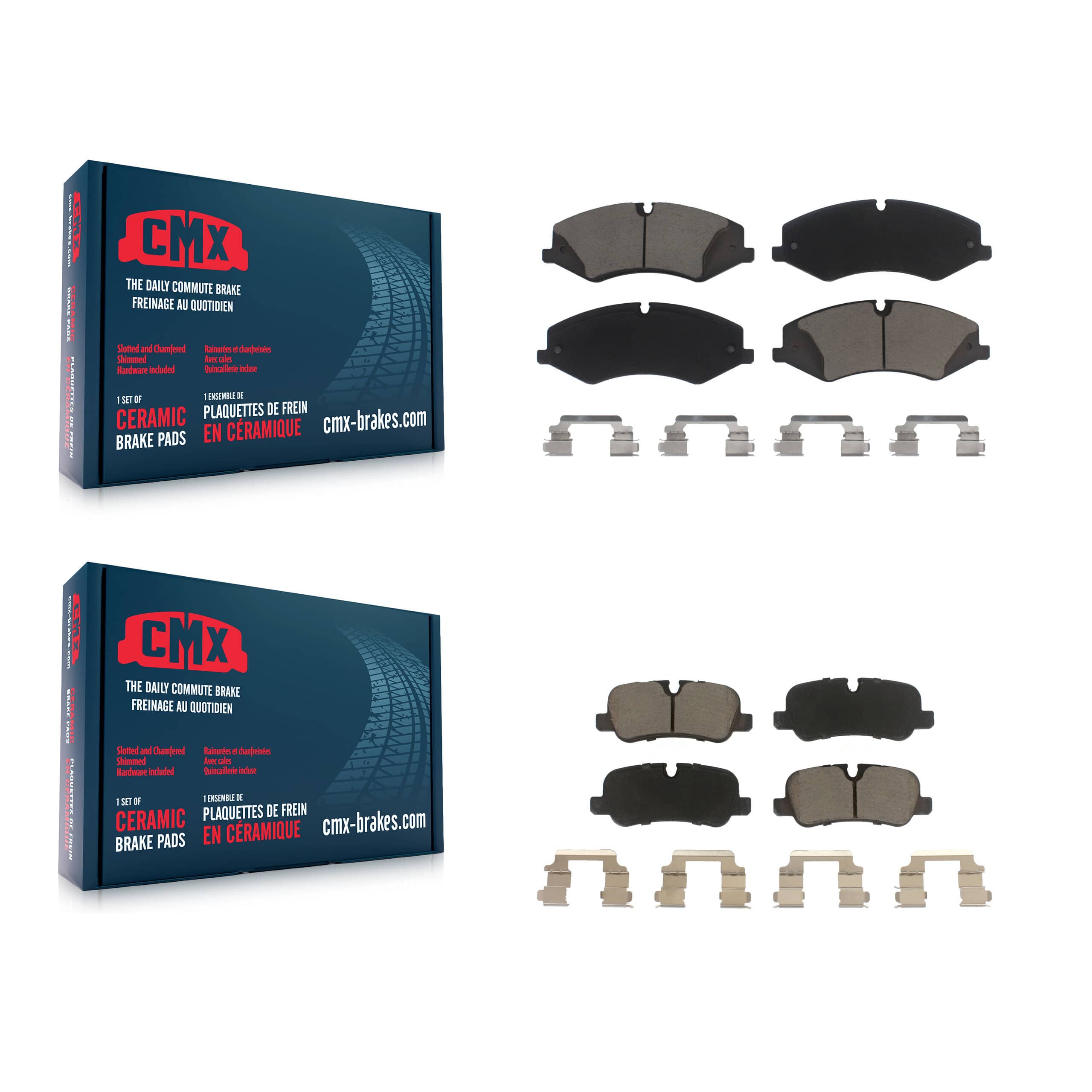 CMX - KCX-100096 - Front and Rear Disc Brake Pad Kits