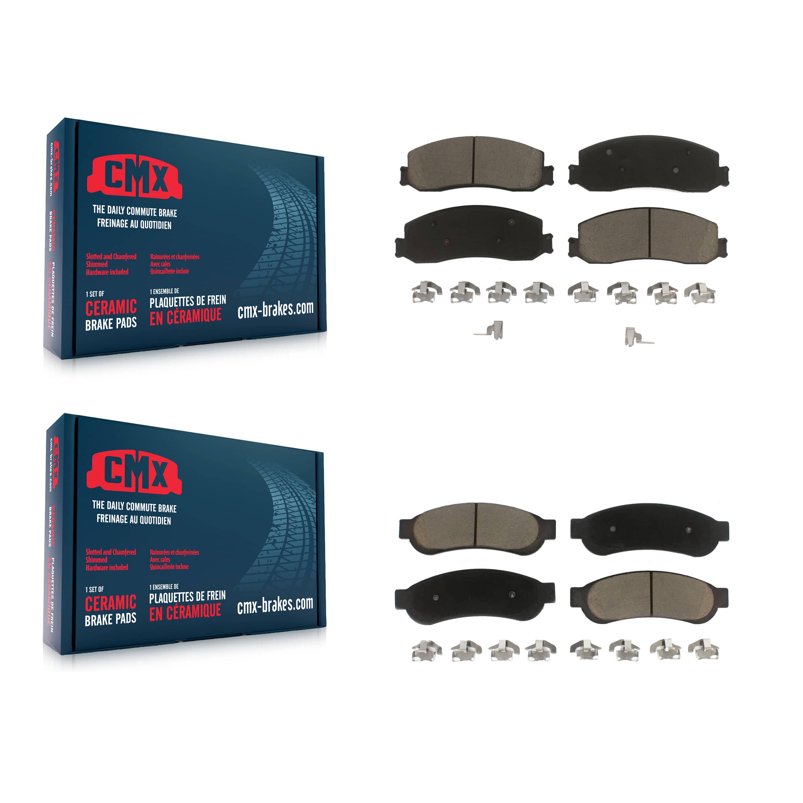 CMX - KCX-100098 - Front and Rear Disc Brake Pad Kits