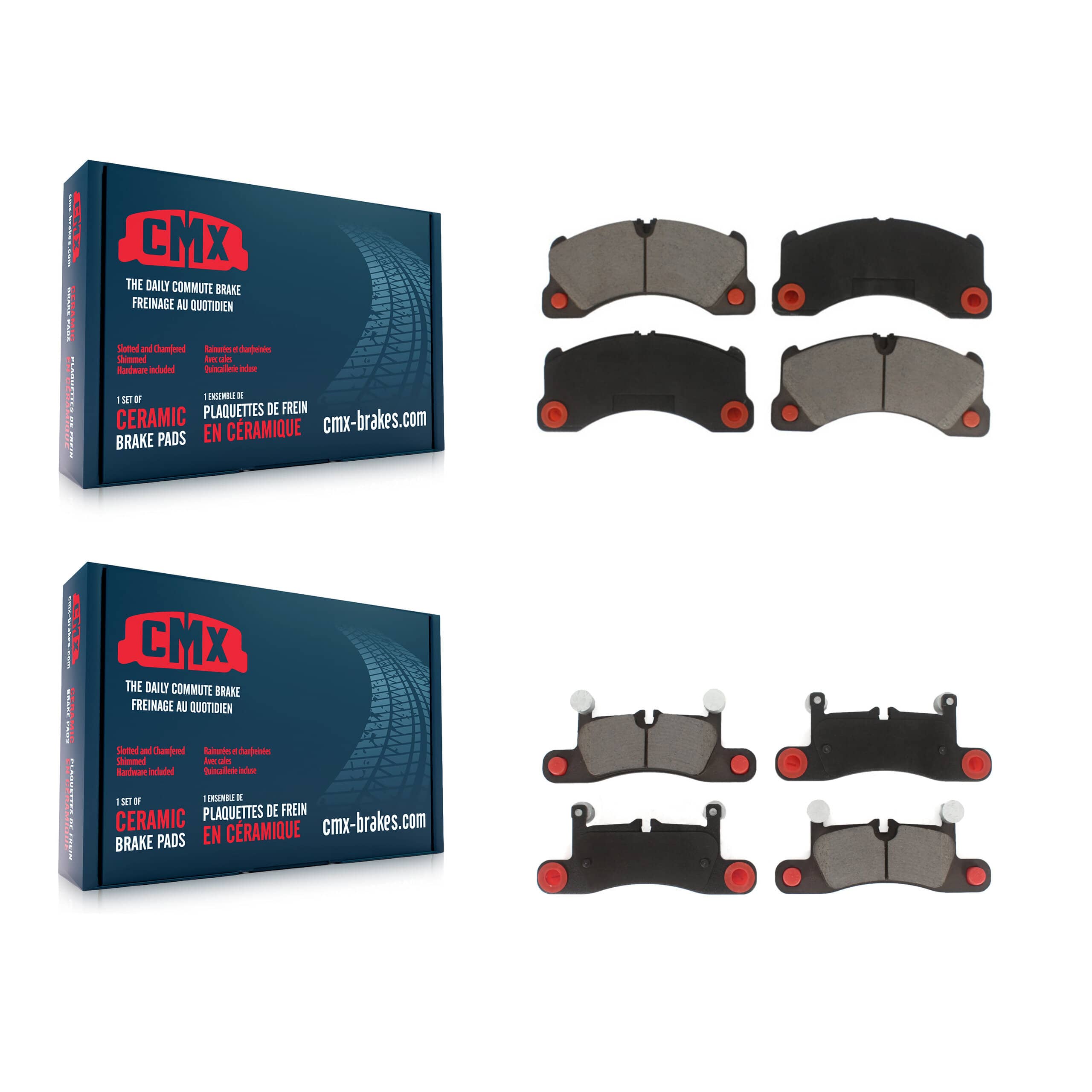 CMX - KCX-100157 - Front and Rear Disc Brake Pad Kits