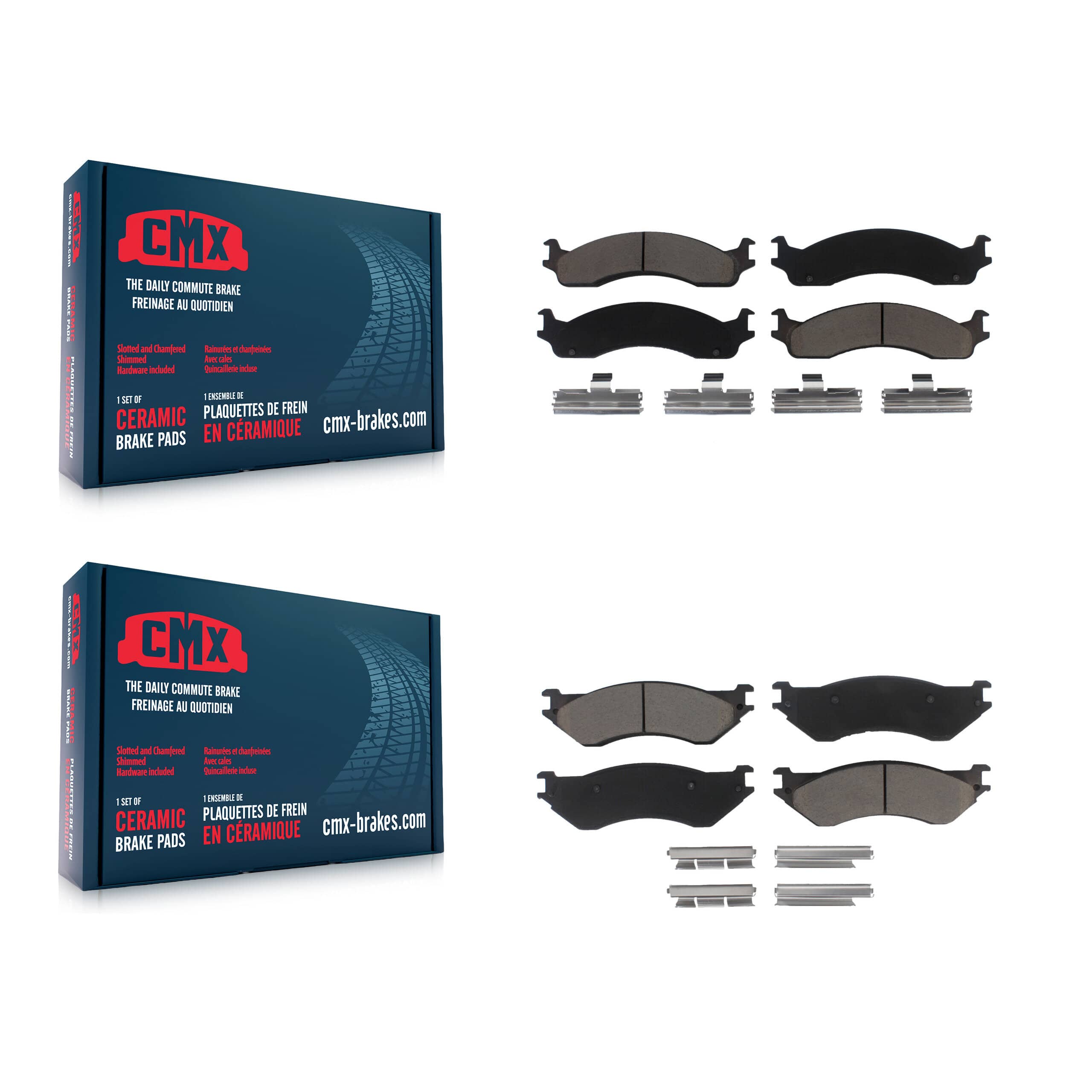 CMX - KCX-100259 - Front and Rear Disc Brake Pad Kits