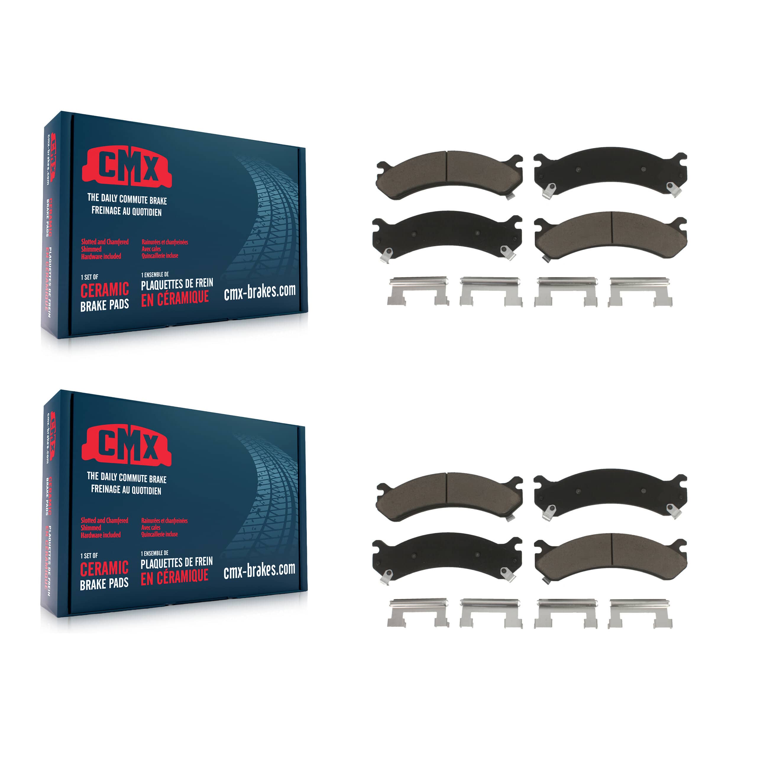 CMX - KCX-100354 - Front and Rear Disc Brake Pad Kits