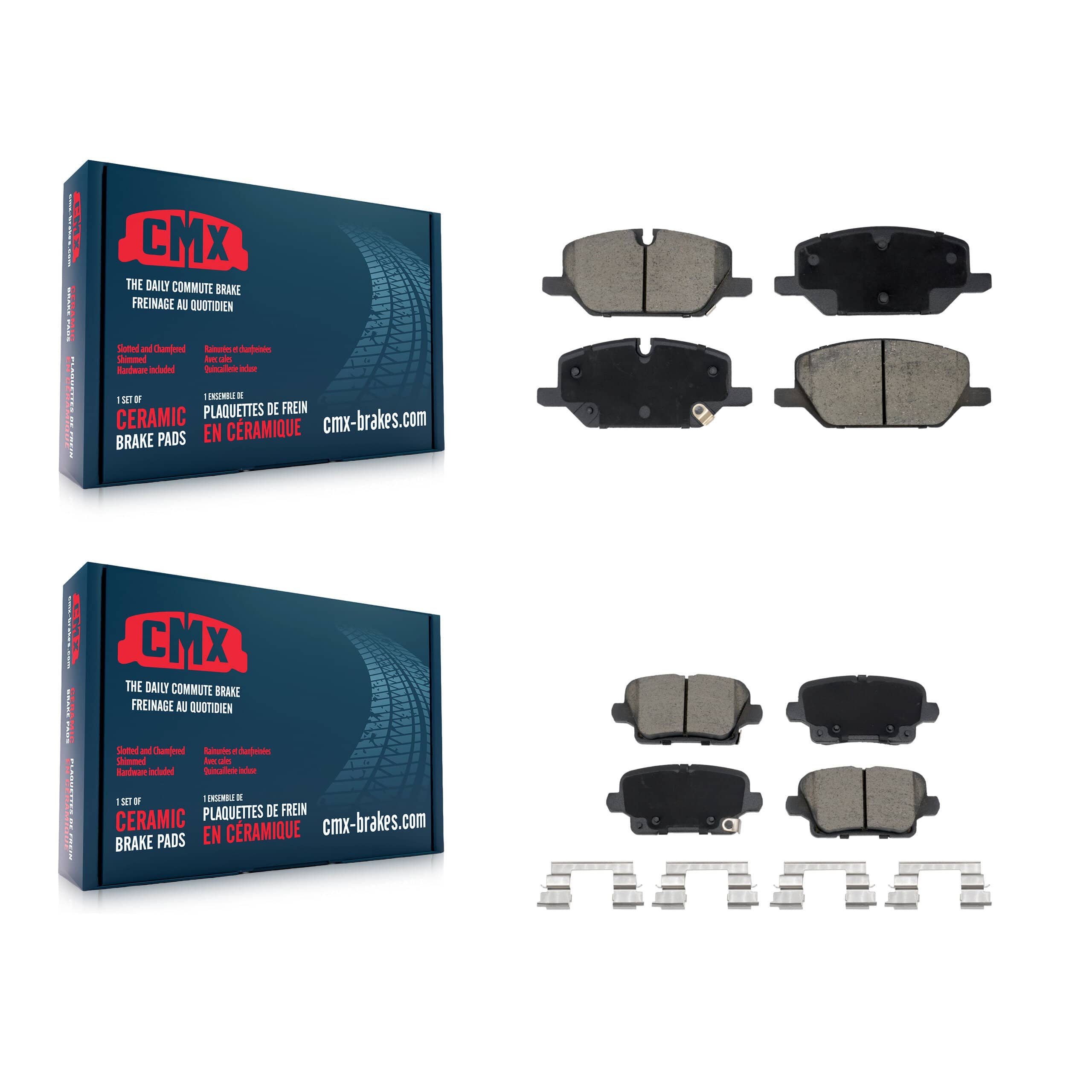 CMX - KCX-100683 - Front and Rear Disc Brake Pad Kits