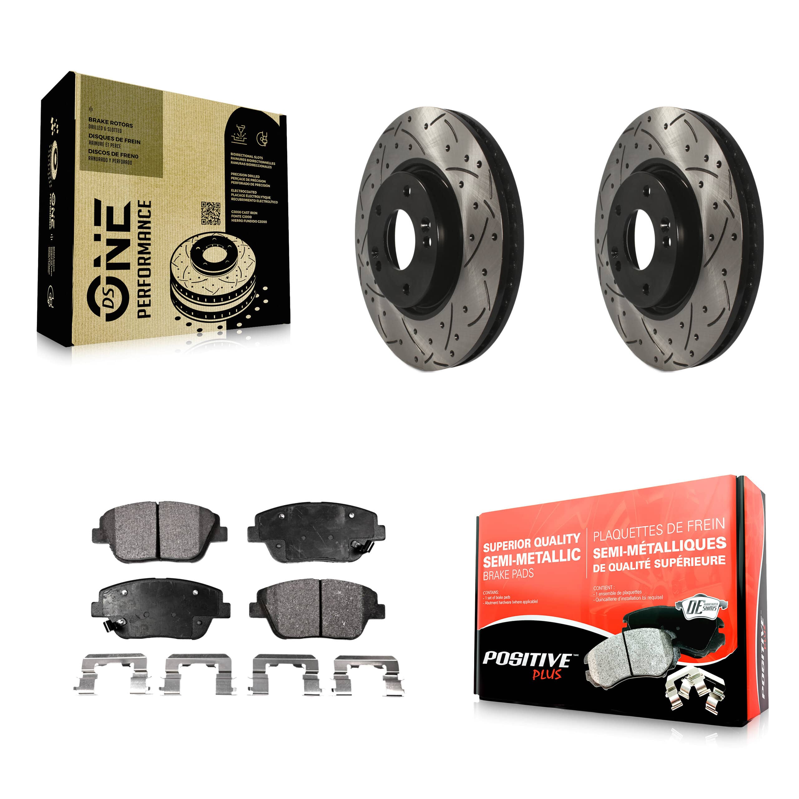 Transit Auto - KDF-100088 - Front Disc Brake Kits