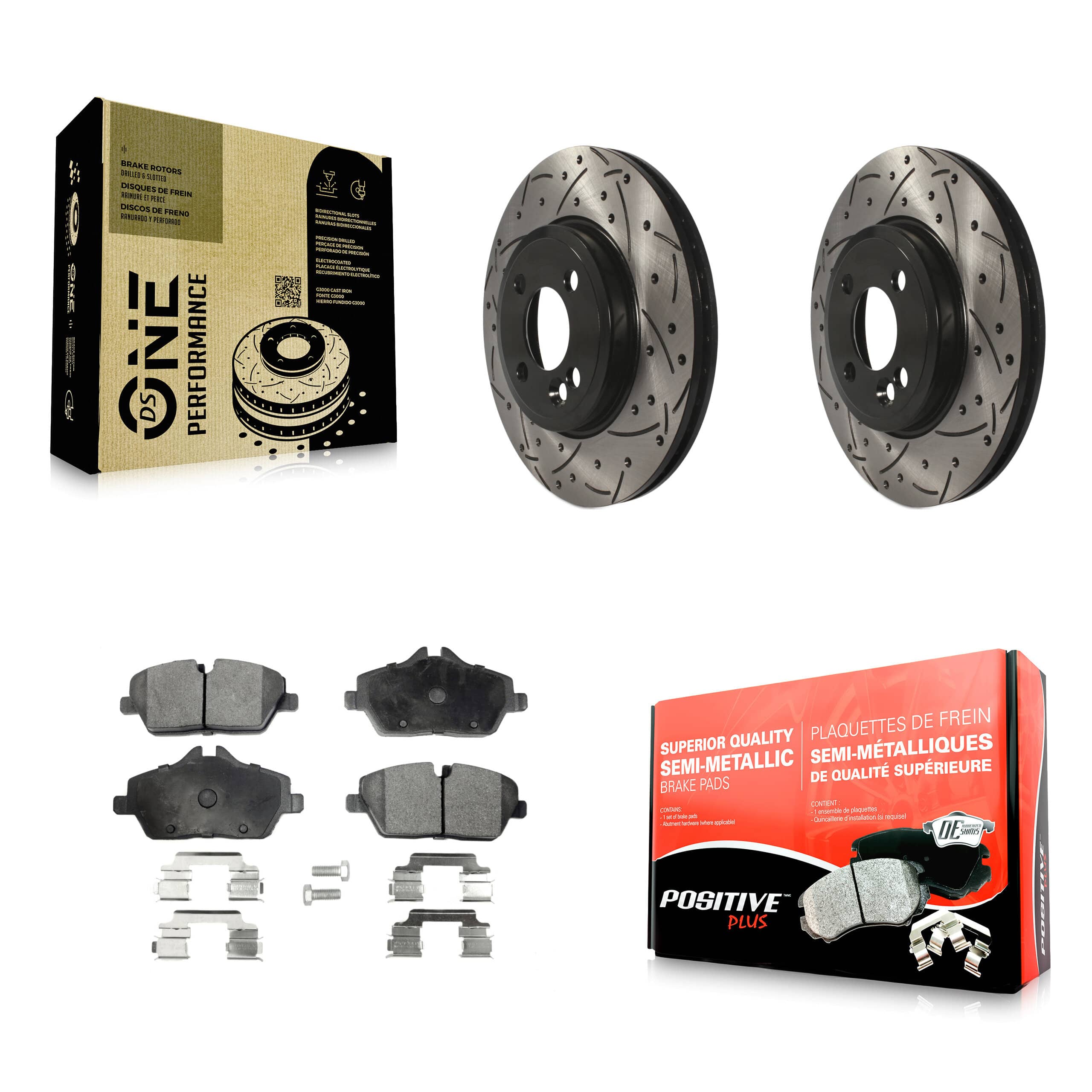Transit Auto - KDF-100115 - Front Disc Brake Kits