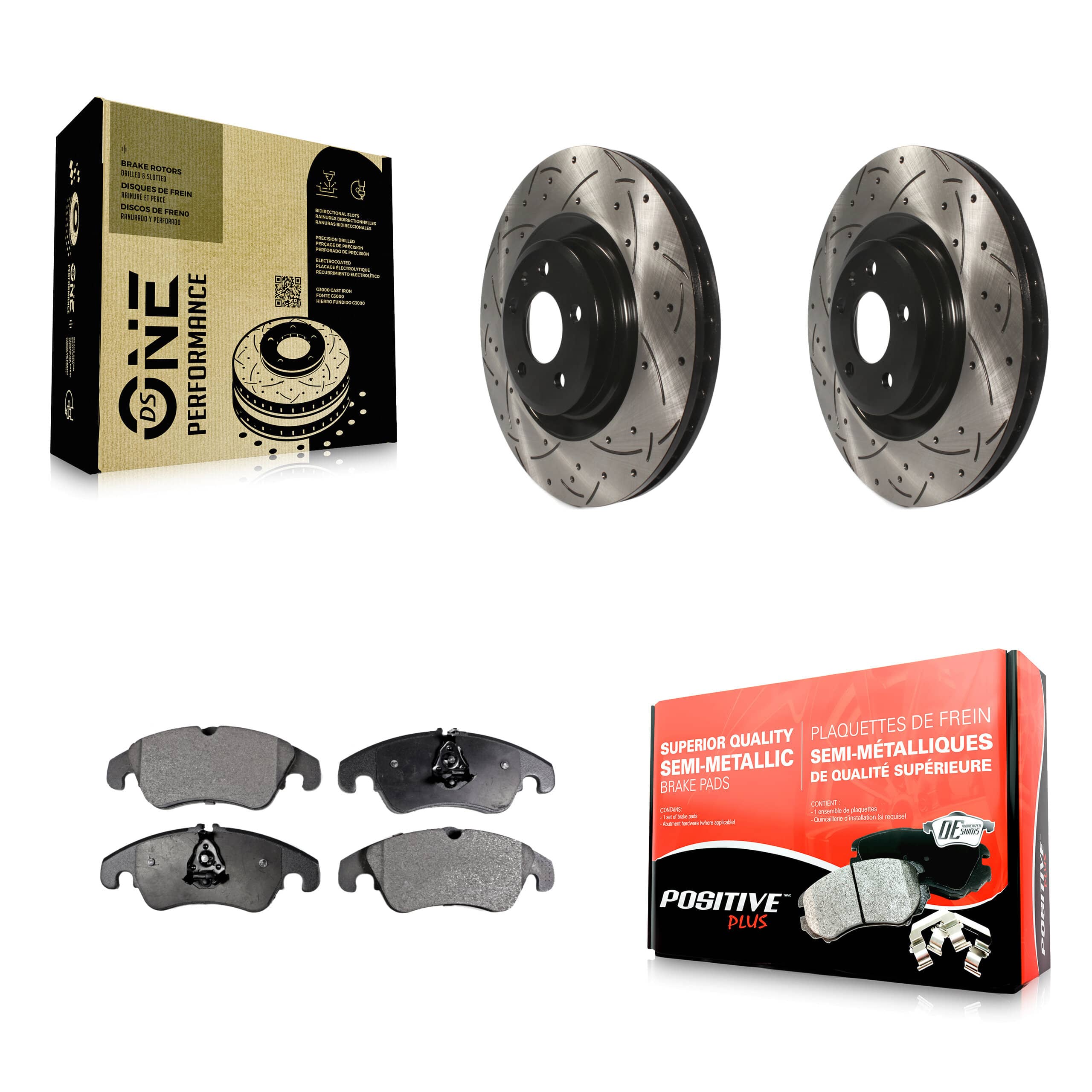 Transit Auto - KDF-100128 - Front Disc Brake Kits