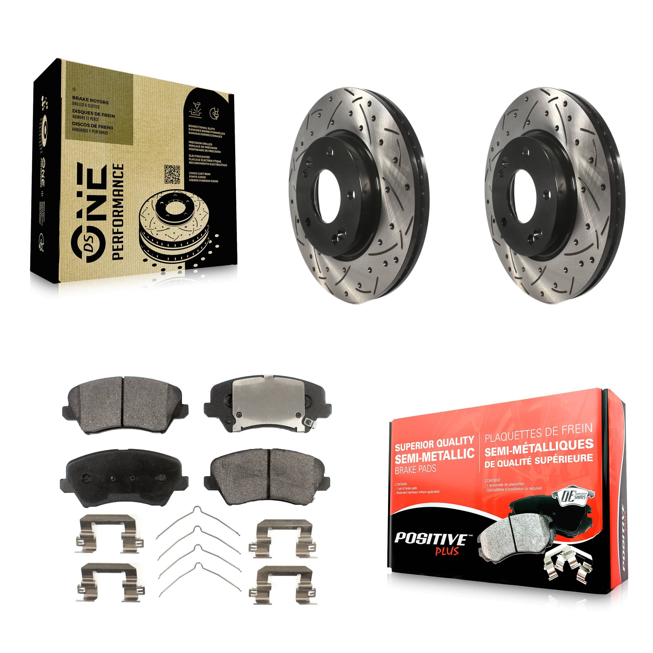 Transit Auto - KDF-100142 - Front Disc Brake Kits