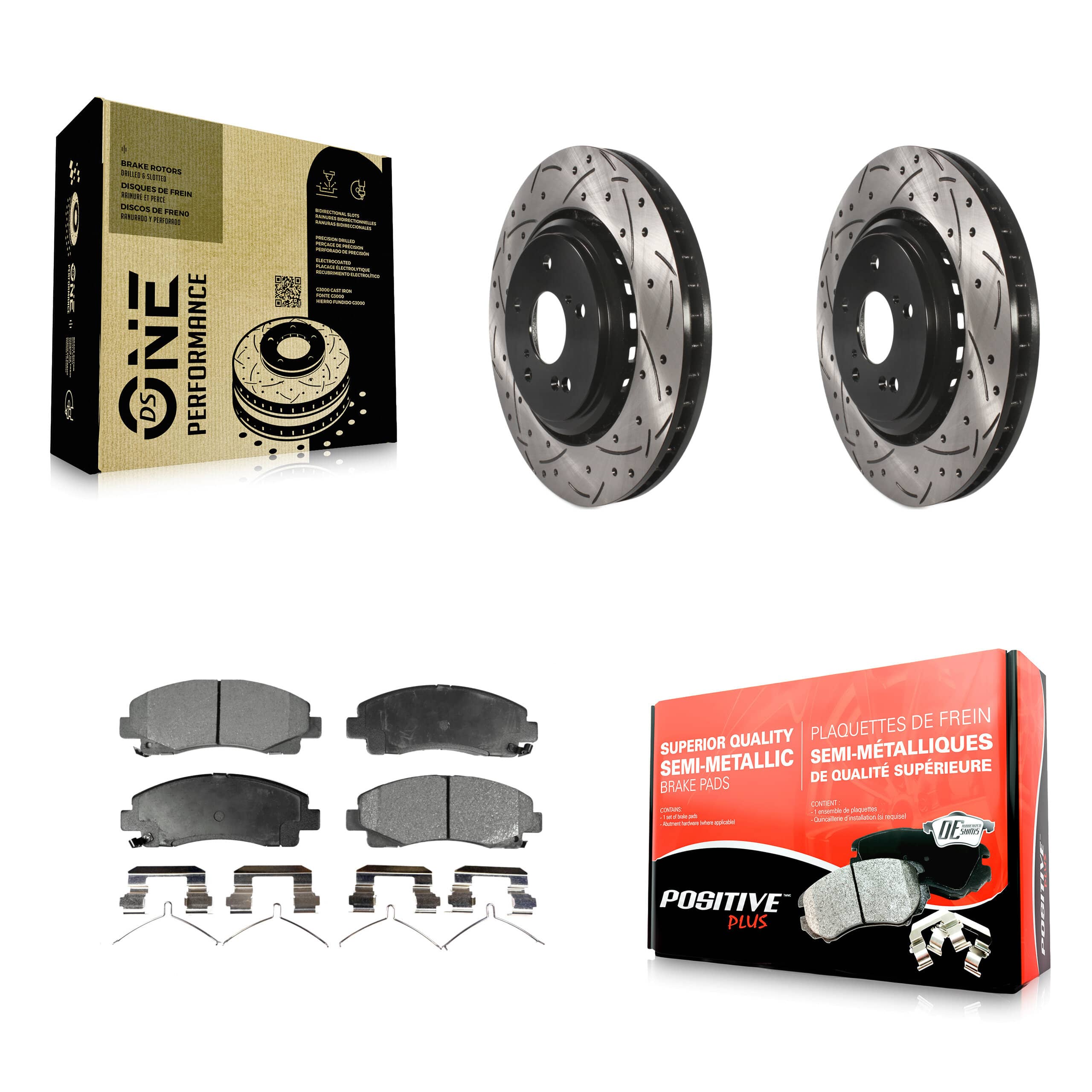 Transit Auto - KDF-100168 - Front Disc Brake Kits