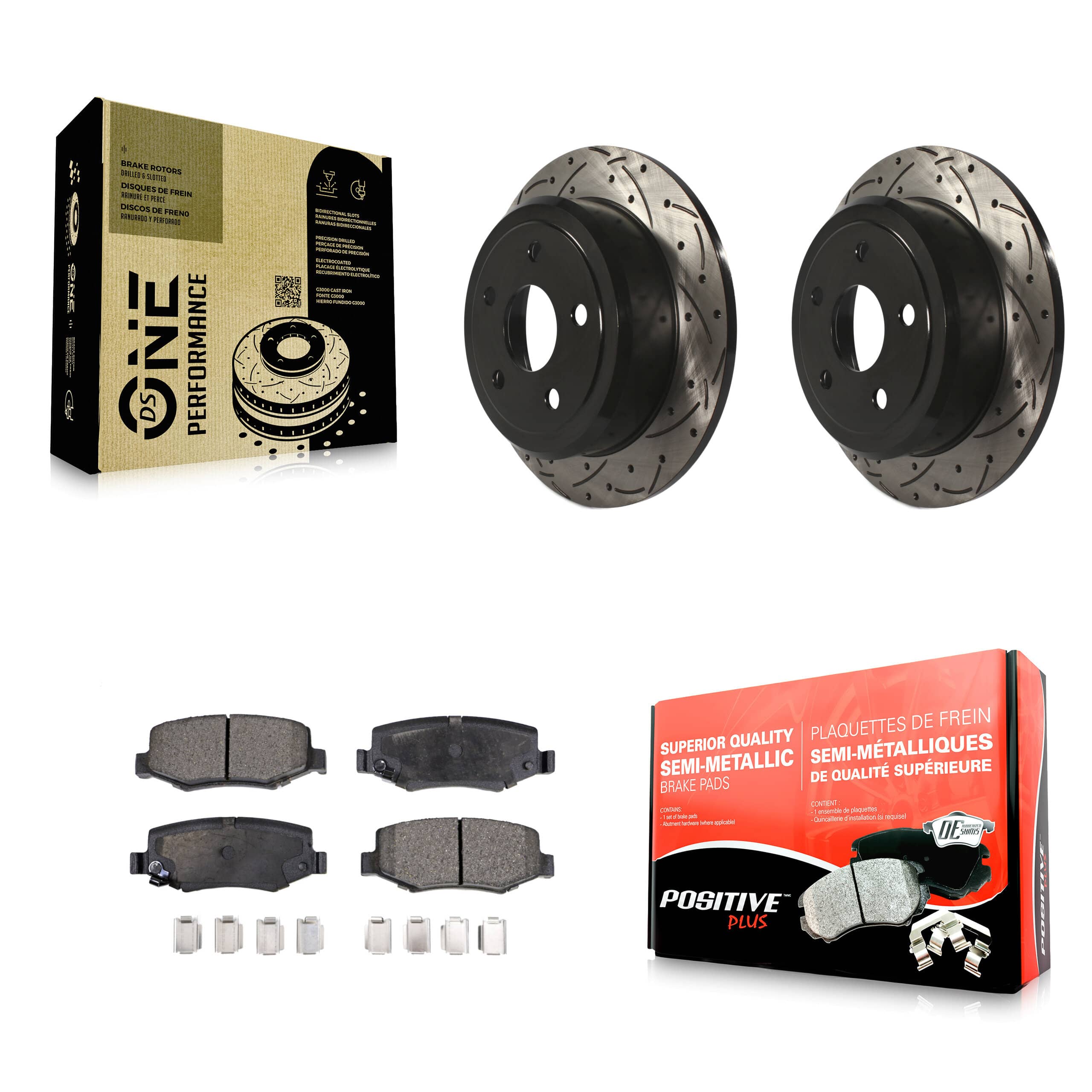 Transit Auto - KDF-100462 - Rear Disc Brake Kits