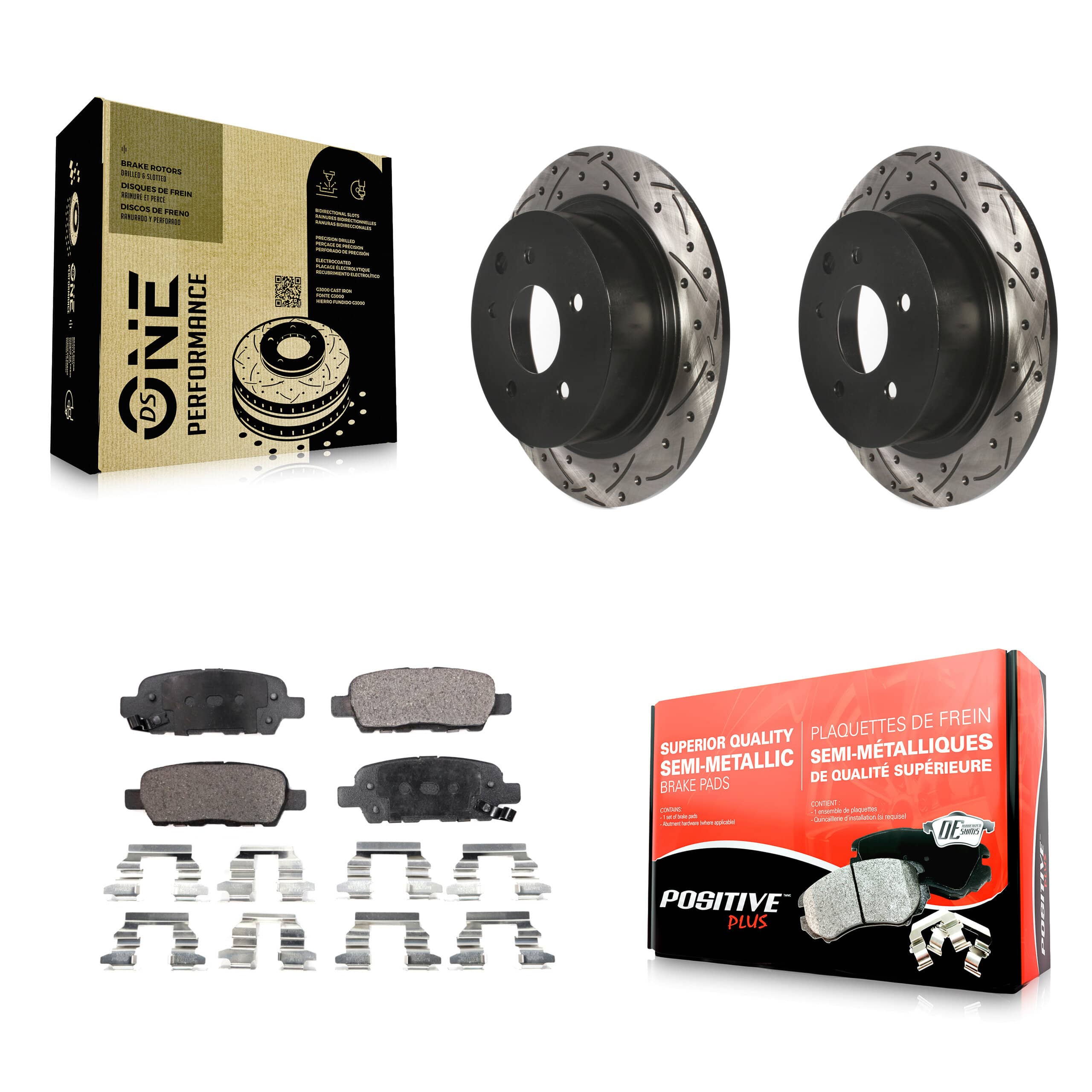 Transit Auto - KDF-100474 - Rear Disc Brake Kits