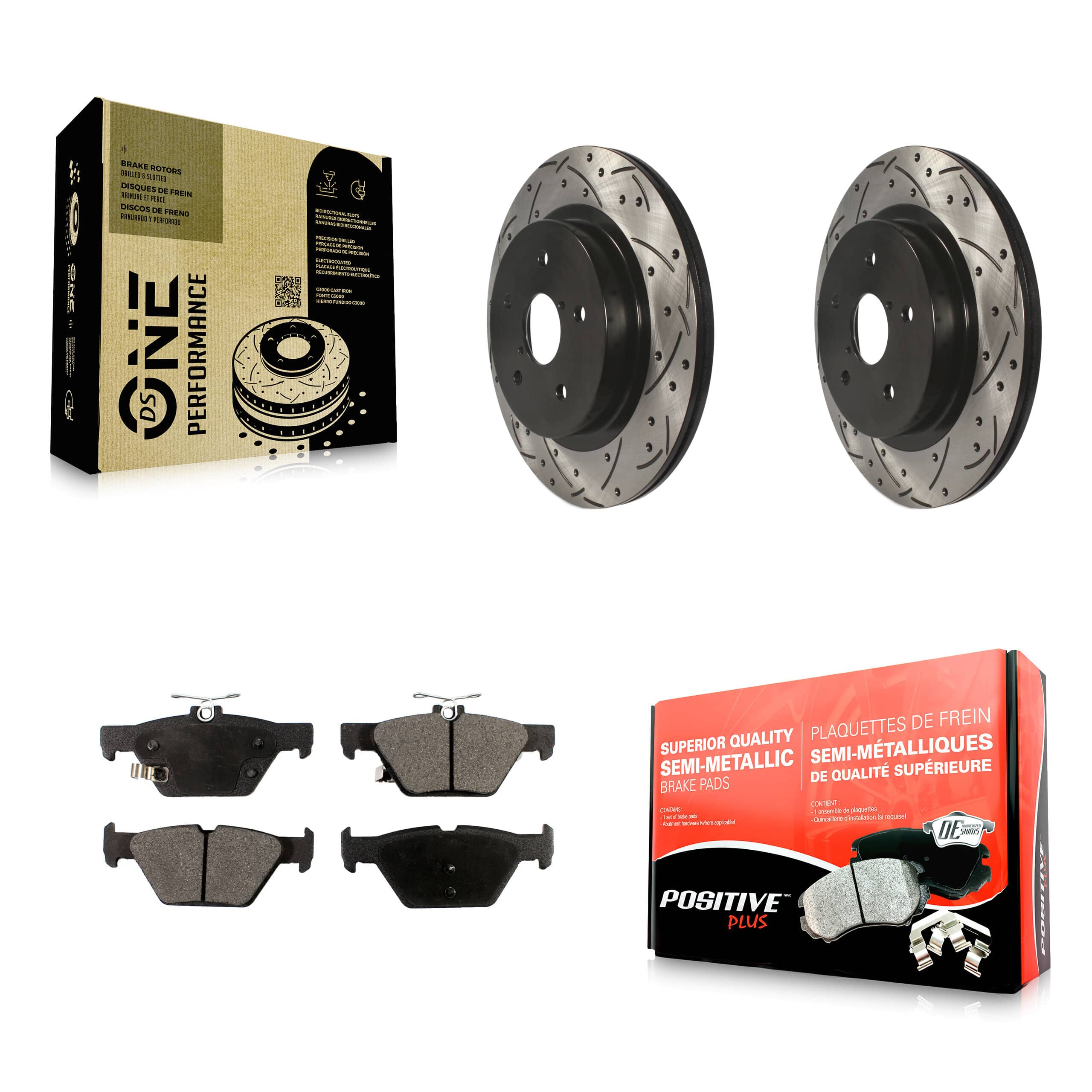 Transit Auto - KDF-100540 - Rear Disc Brake Kits