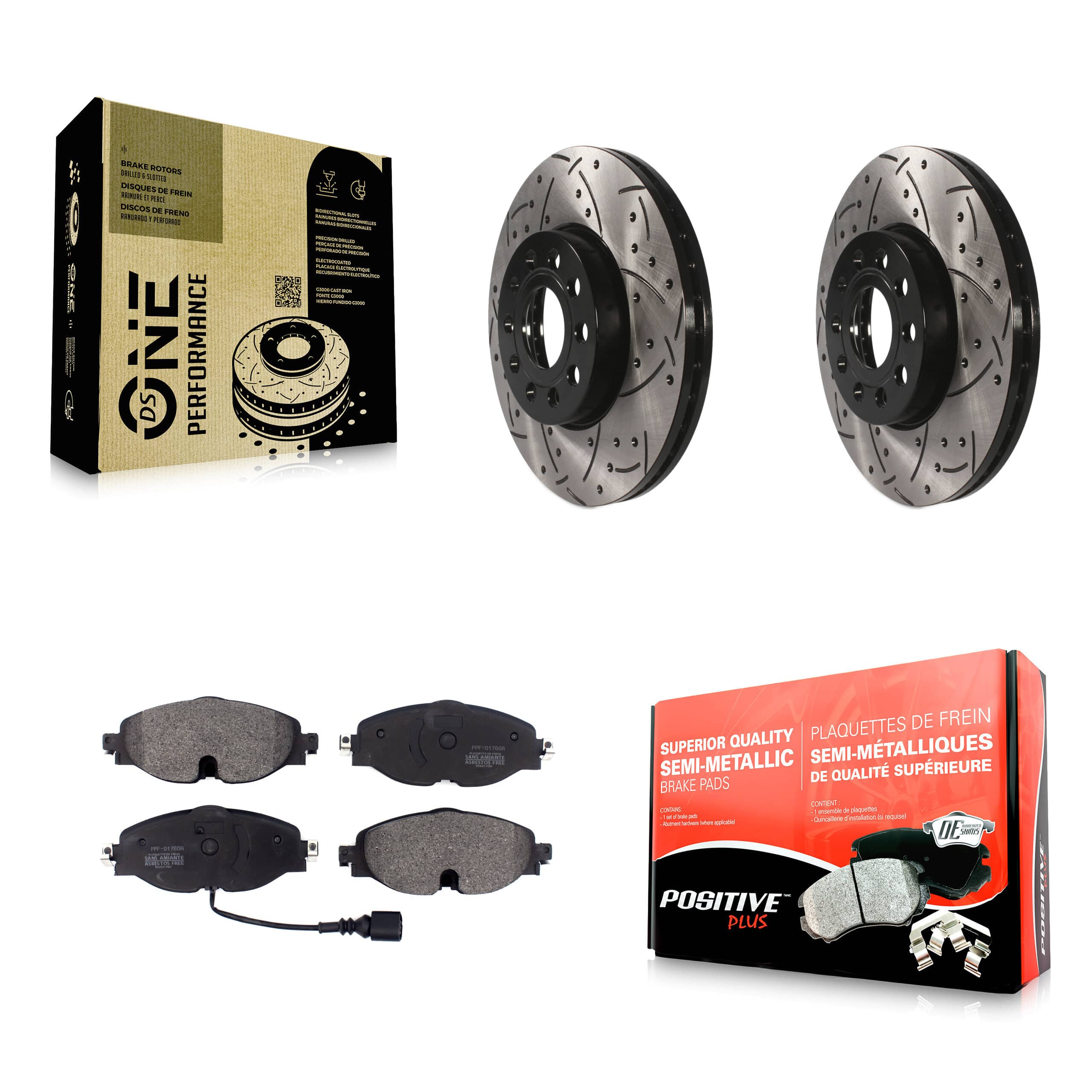 Transit Auto - KDF-100598 - Front Disc Brake Kits