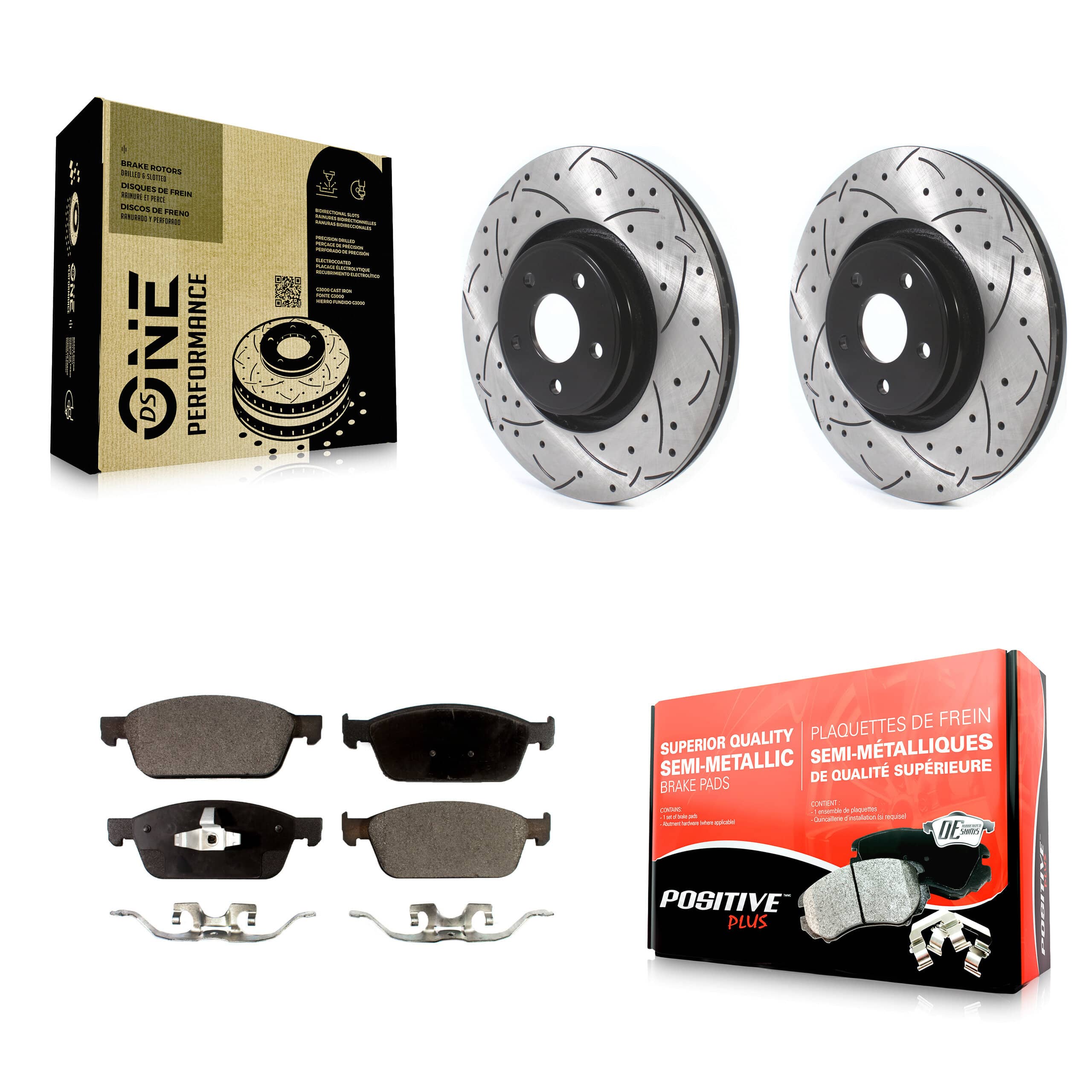 Transit Auto - KDF-100619 - Front Disc Brake Kits
