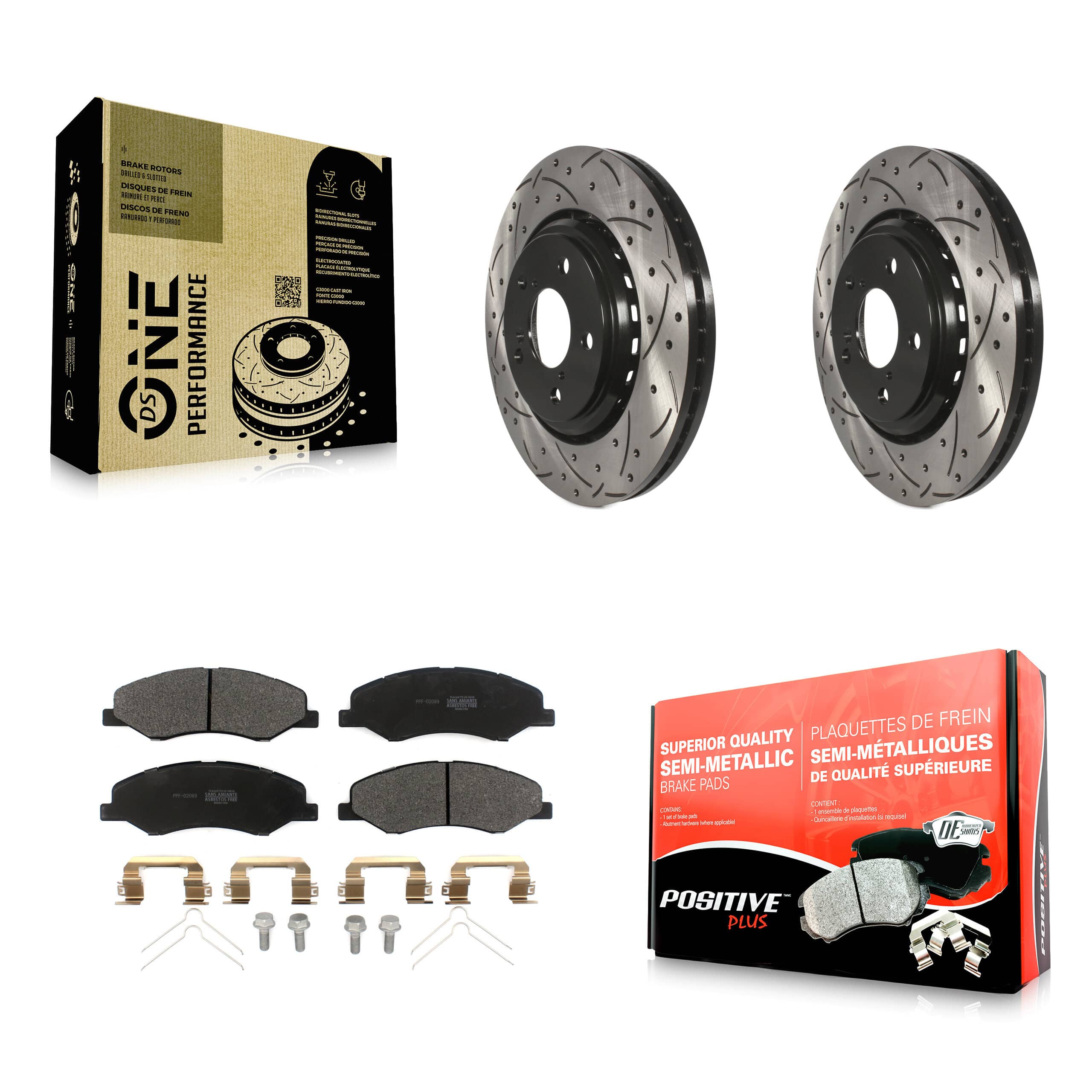 Transit Auto - KDF-100625 - Front Disc Brake Kits