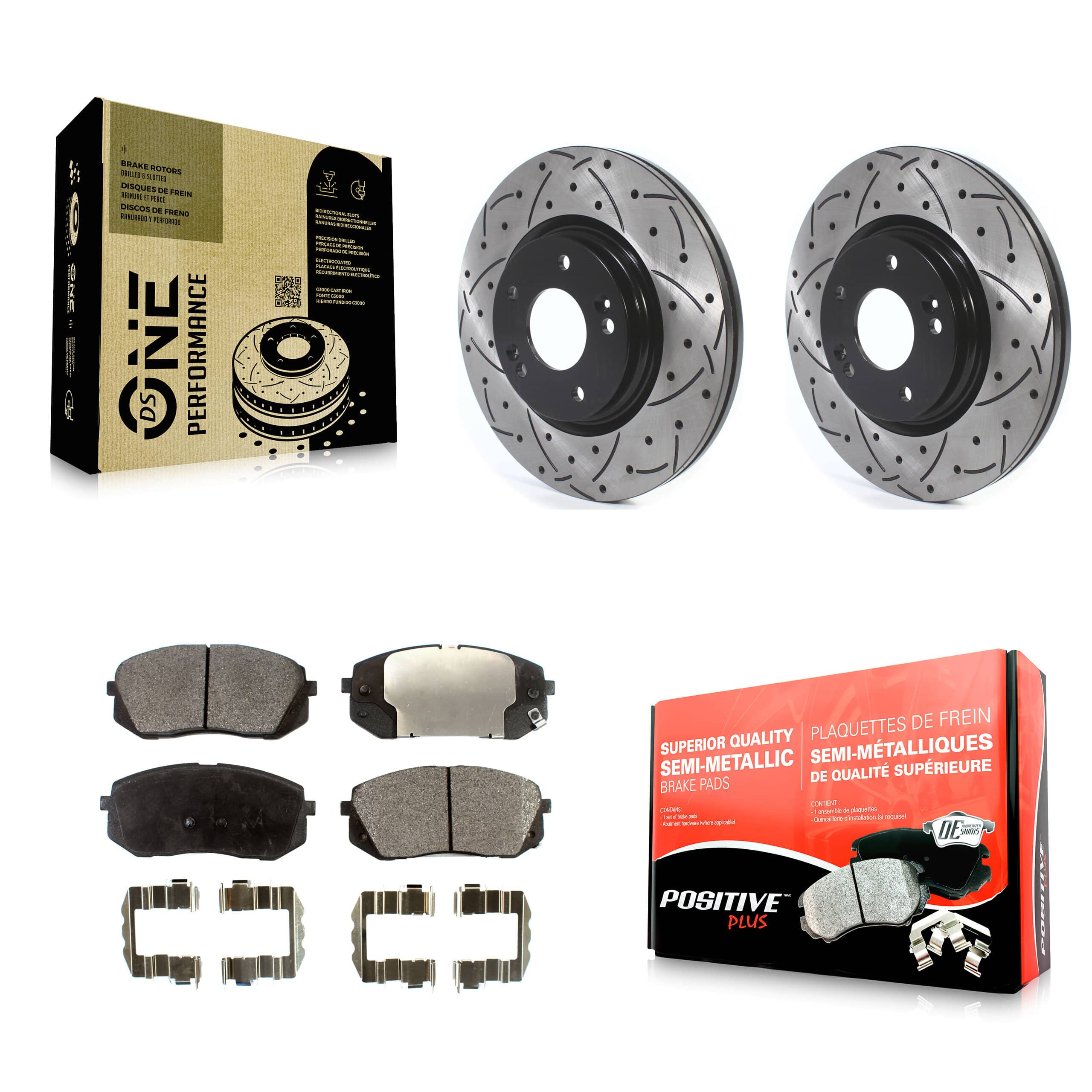 Transit Auto - KDF-100628 - Front Disc Brake Kits