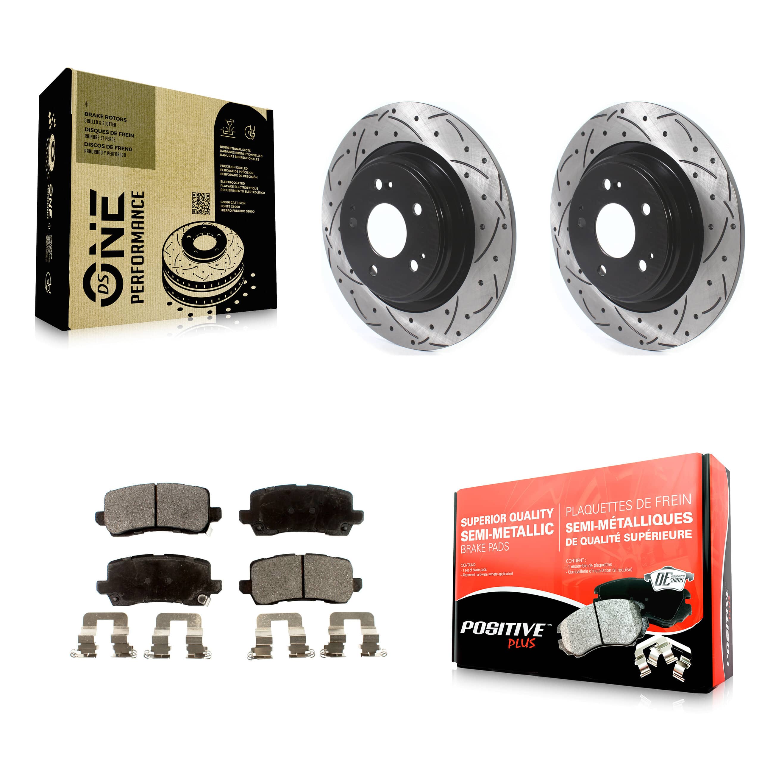 Transit Auto - KDF-100708 - Rear Disc Brake Kits