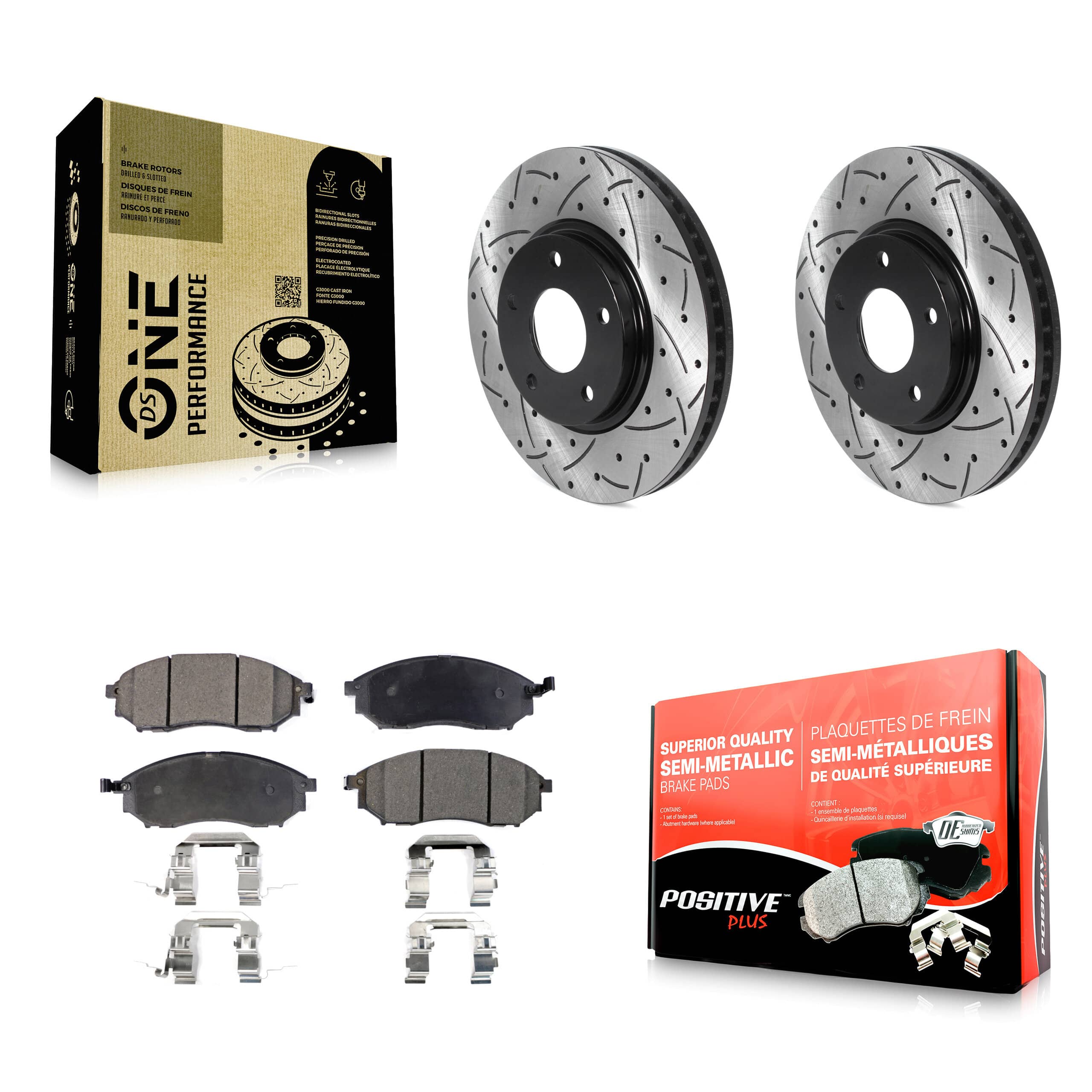 Transit Auto - KDF-100753 - Front Disc Brake Kits