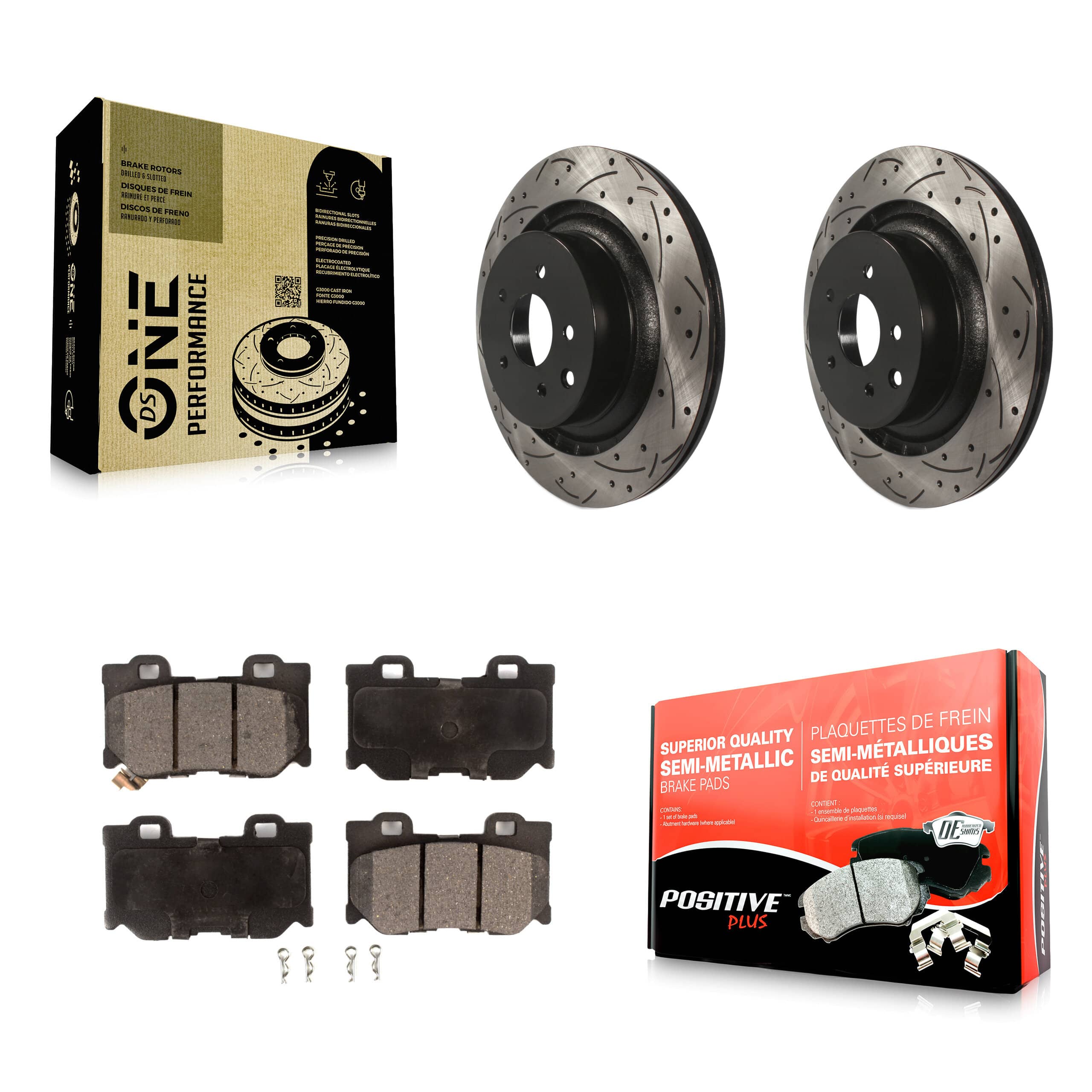 Transit Auto - KDF-100990 - Rear Disc Brake Kits