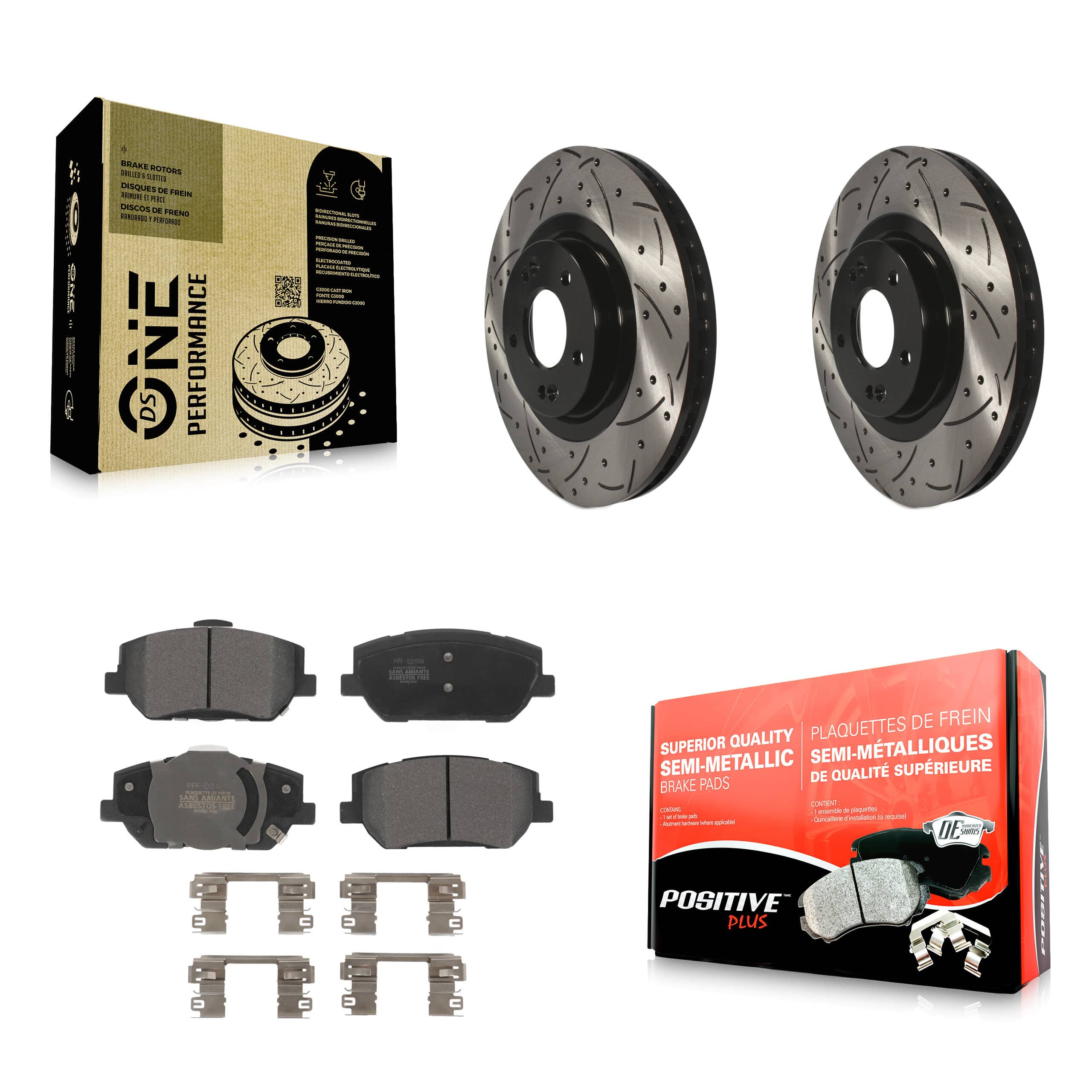 Transit Auto - KDF-101060 - Front Disc Brake Kits
