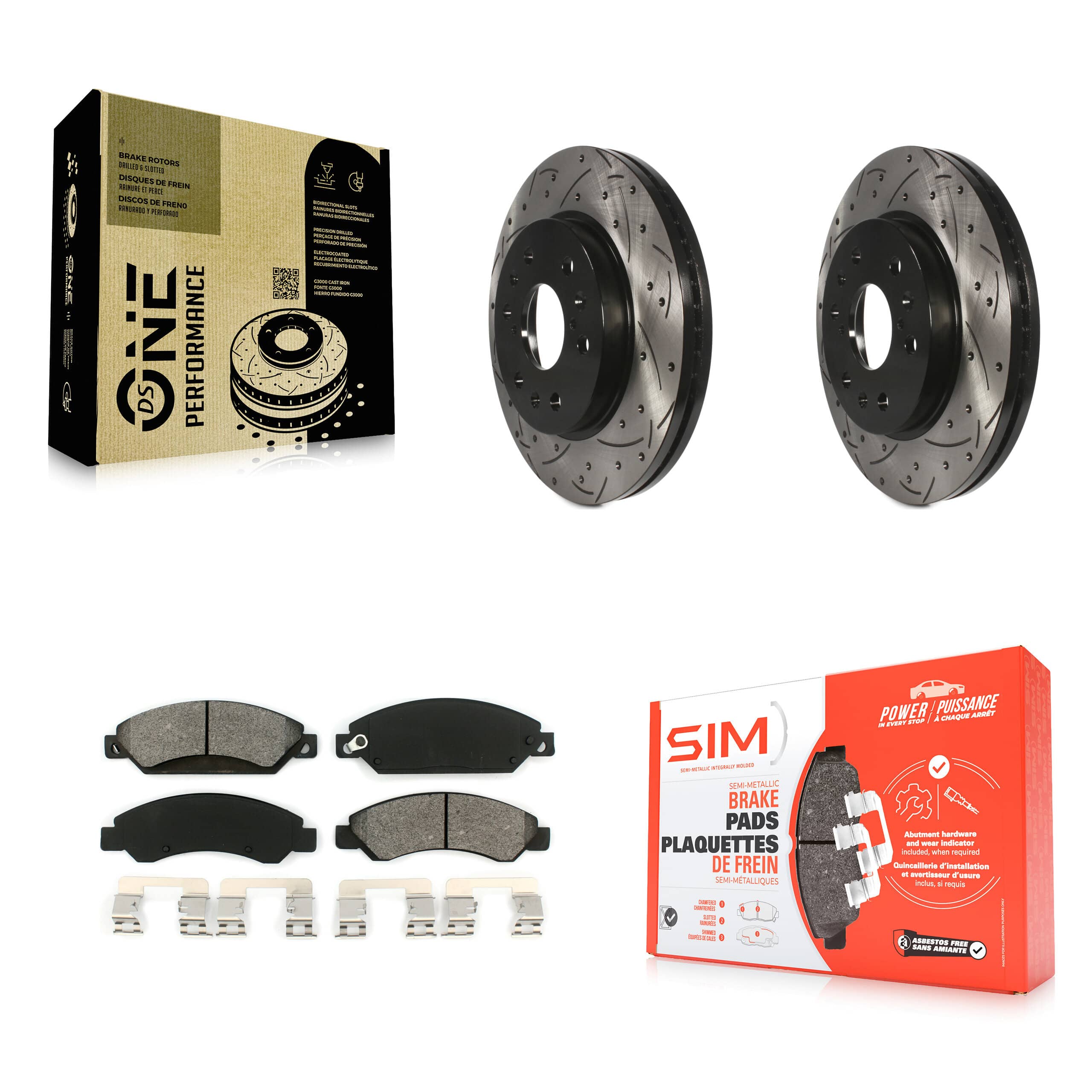 Transit Auto - KDS-100002 - Front Disc Brake Kits