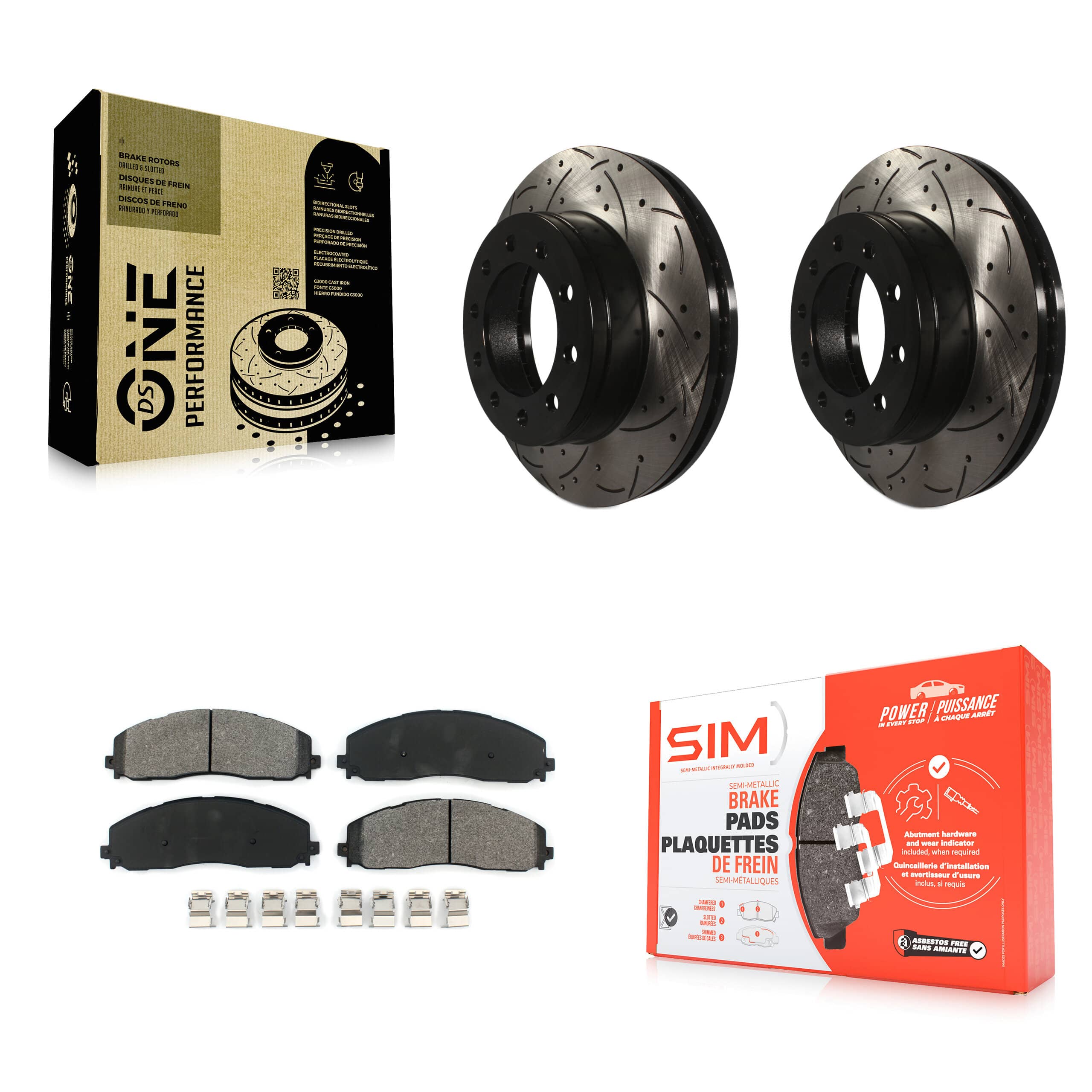 Transit Auto - KDS-100015 - Front Disc Brake Kits