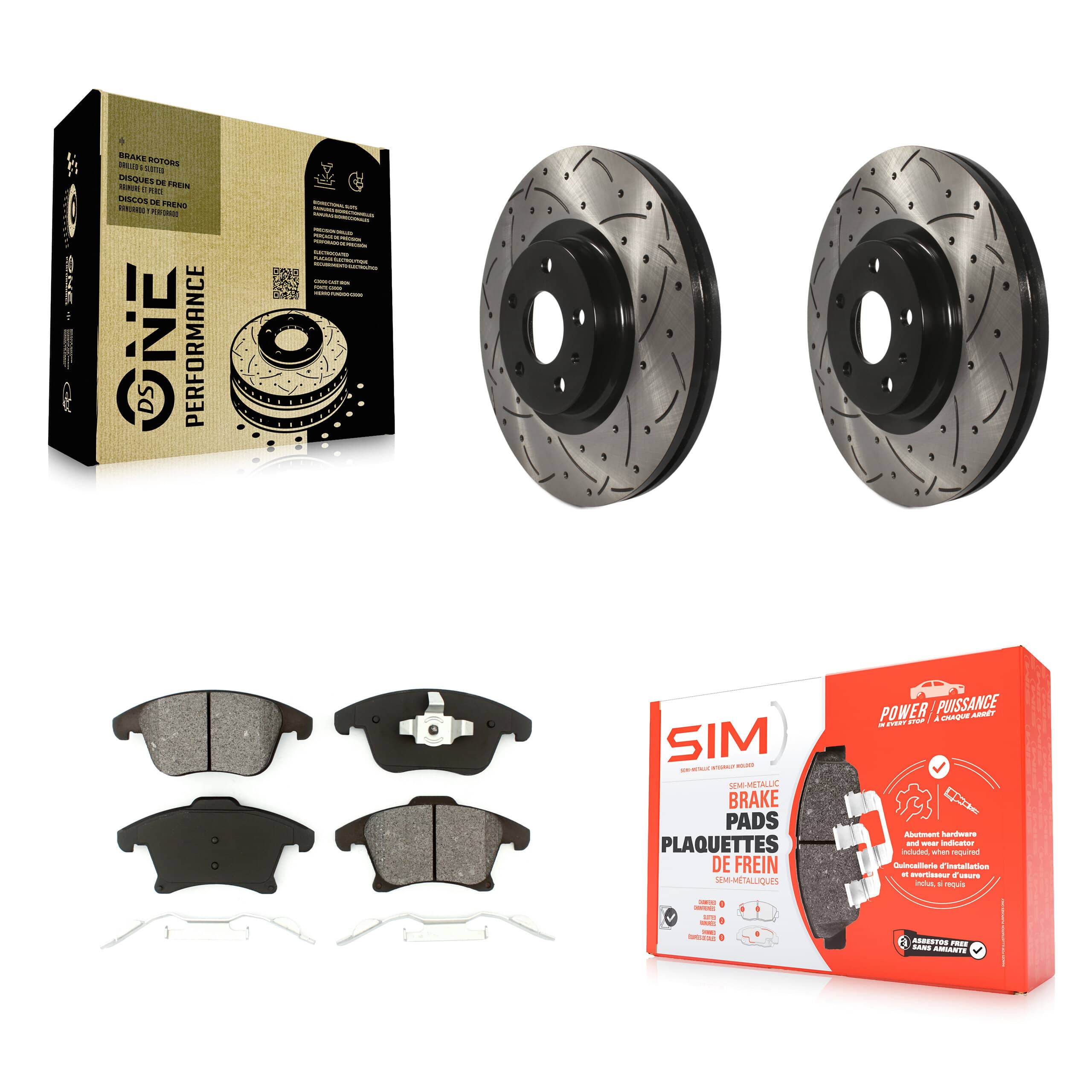 Transit Auto - KDS-100029 - Front Disc Brake Kits