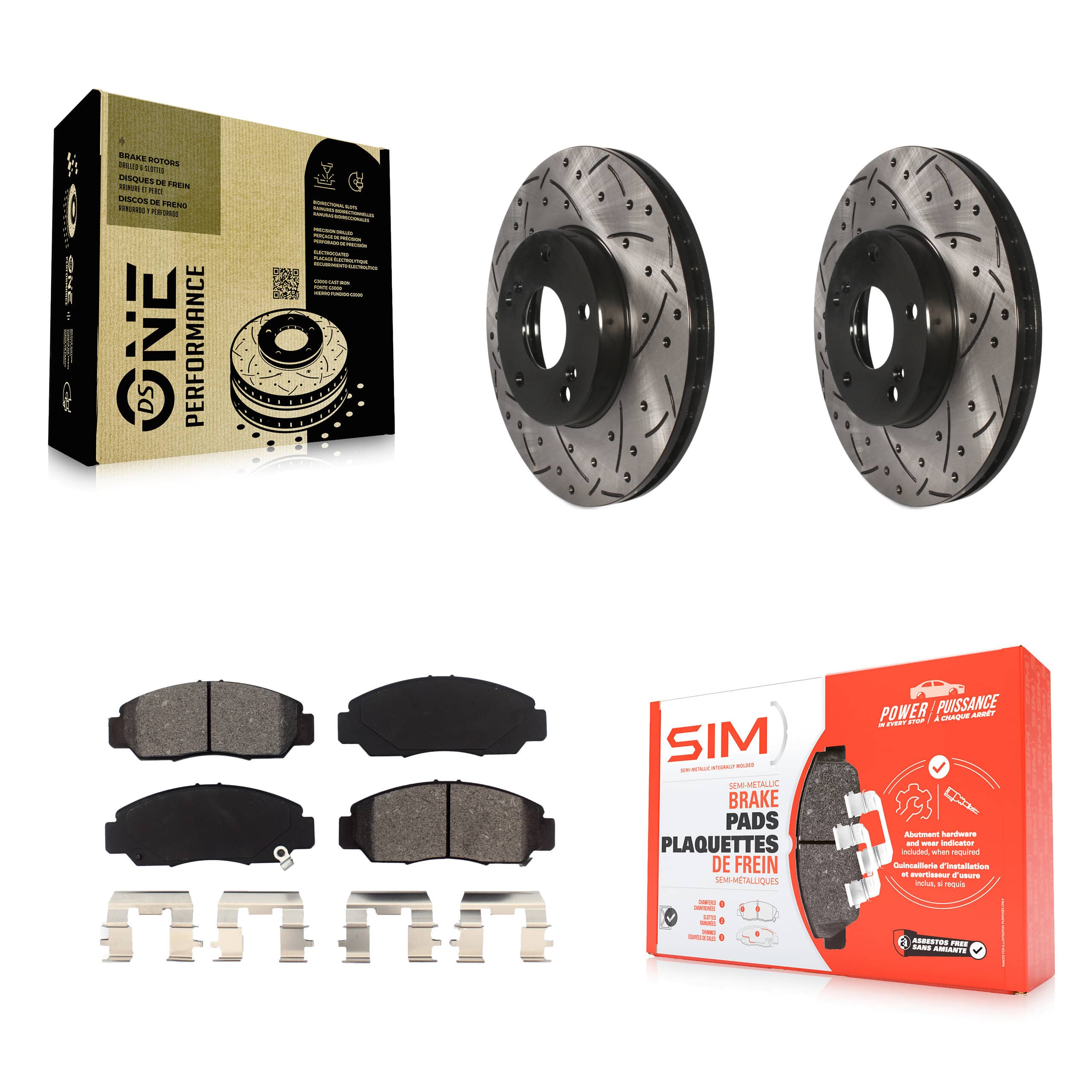 Transit Auto - KDS-100057 - Front Disc Brake Kits