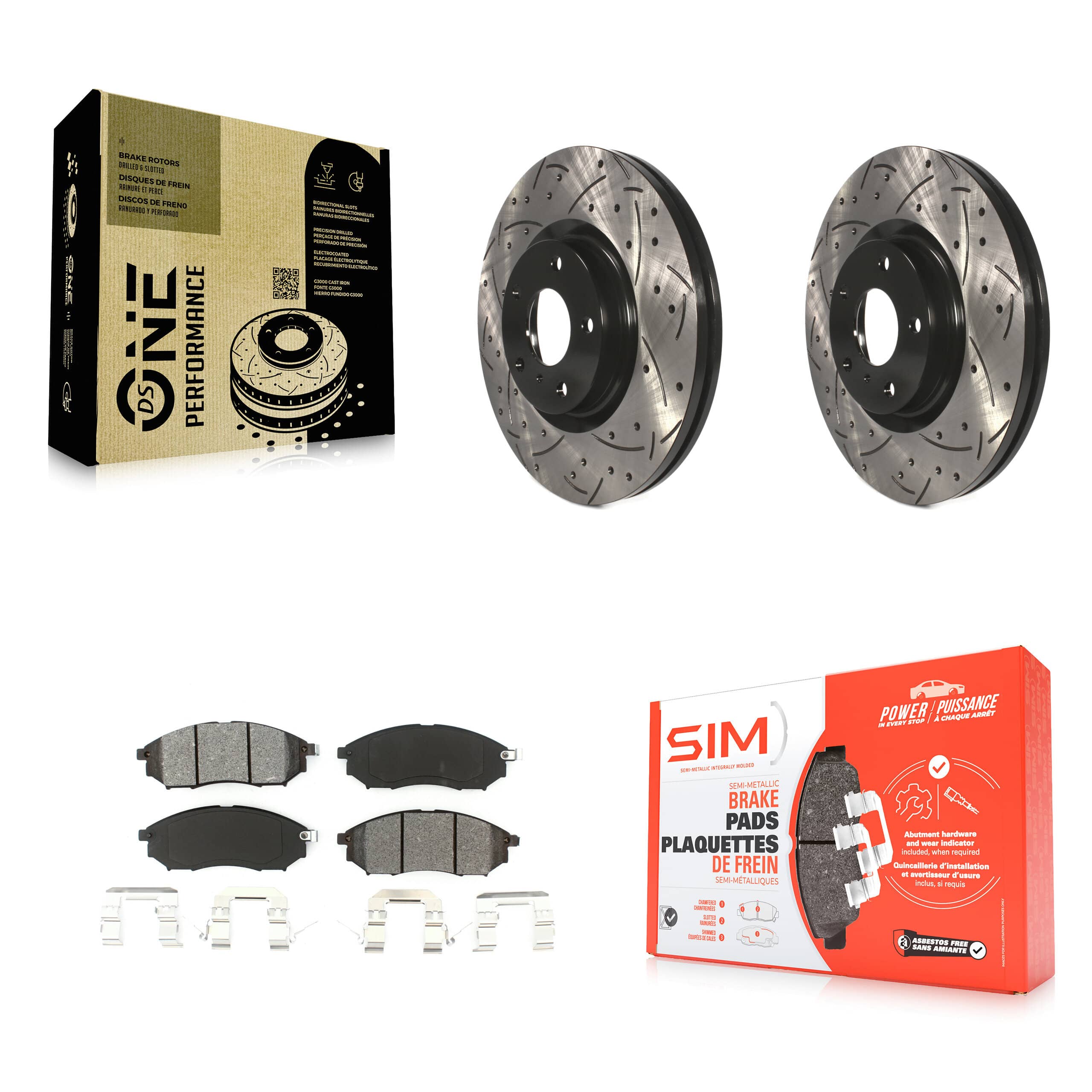 Transit Auto - KDS-100059 - Front Disc Brake Kits