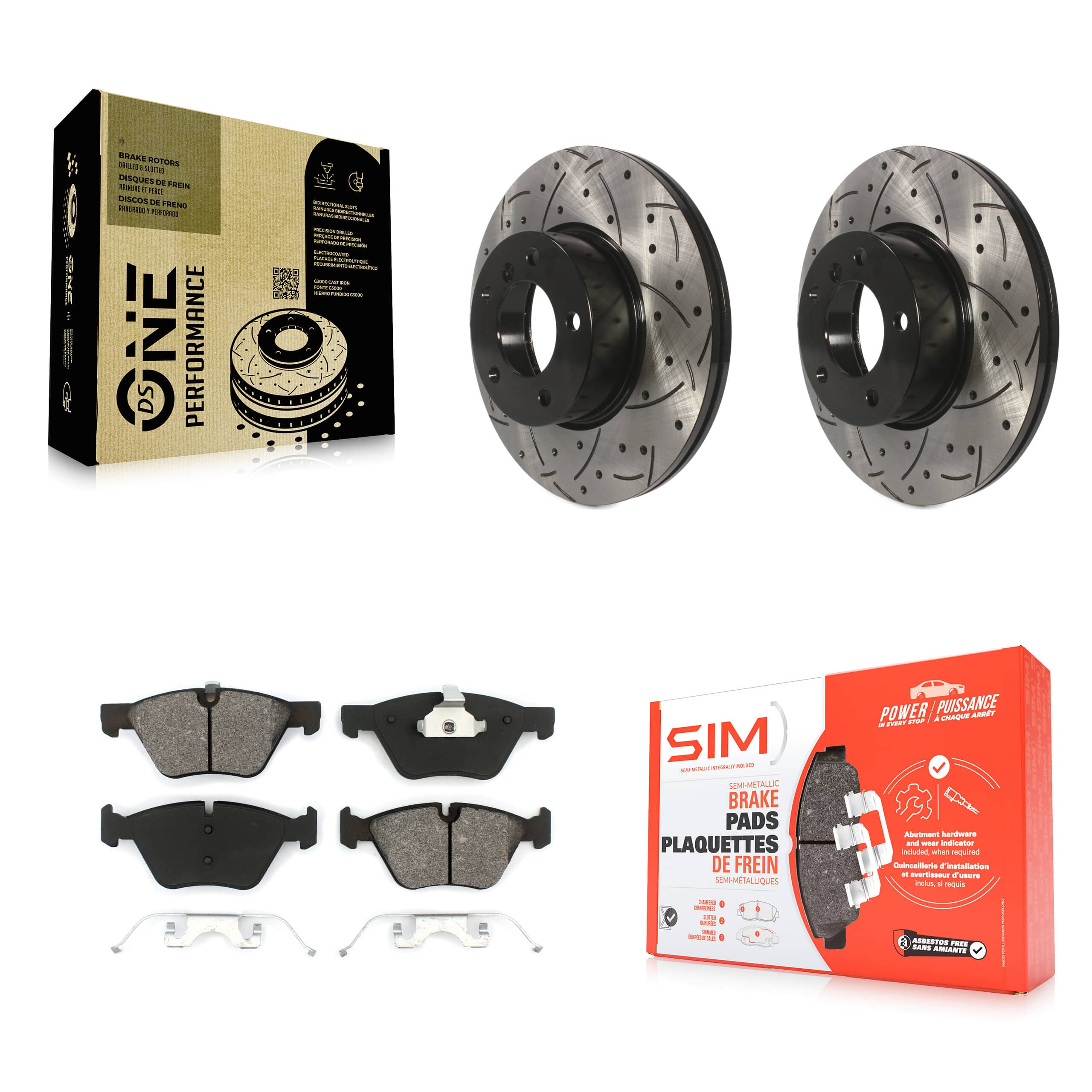 Transit Auto - KDS-100110 - Front Disc Brake Kits