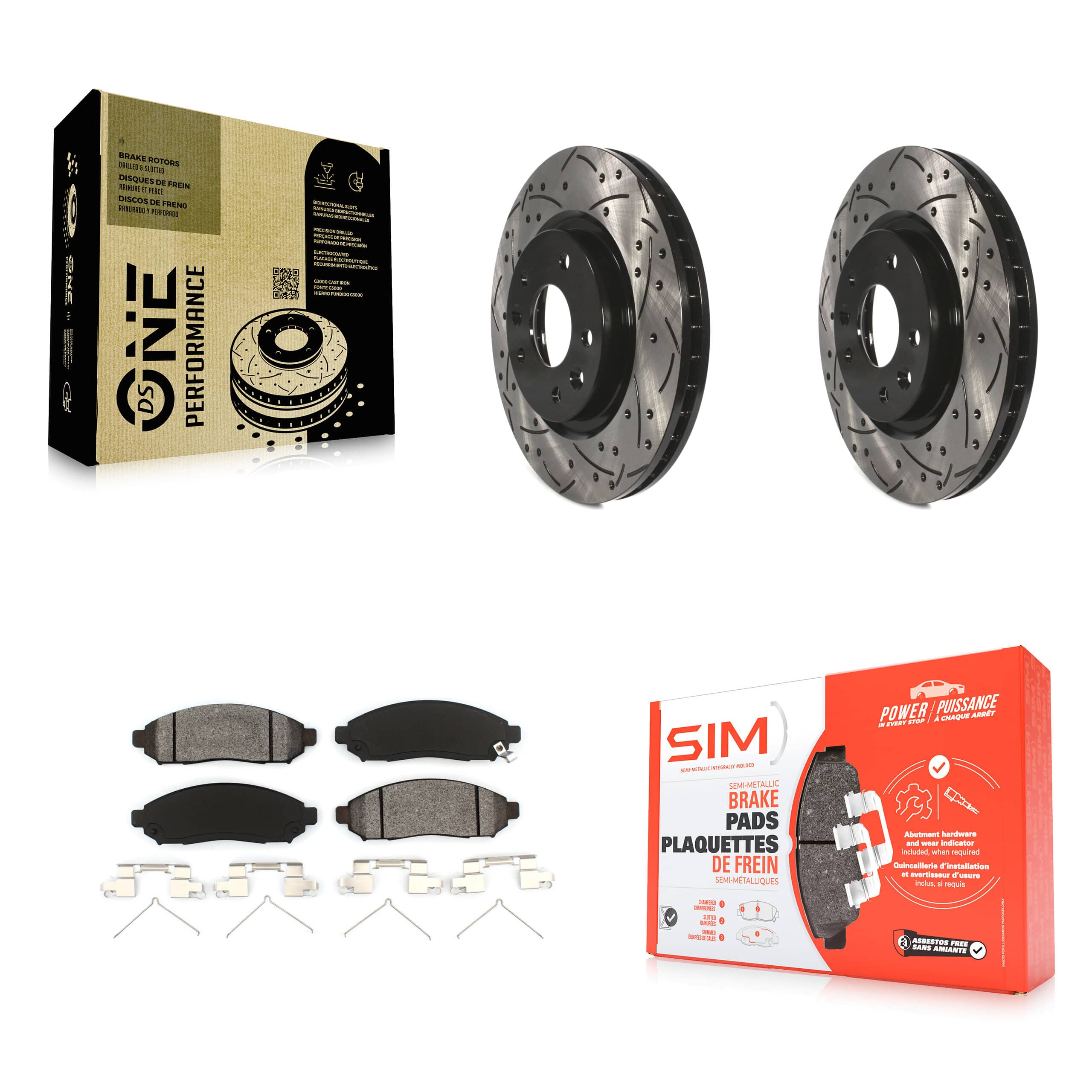 Transit Auto - KDS-100162 - Front Disc Brake Kits
