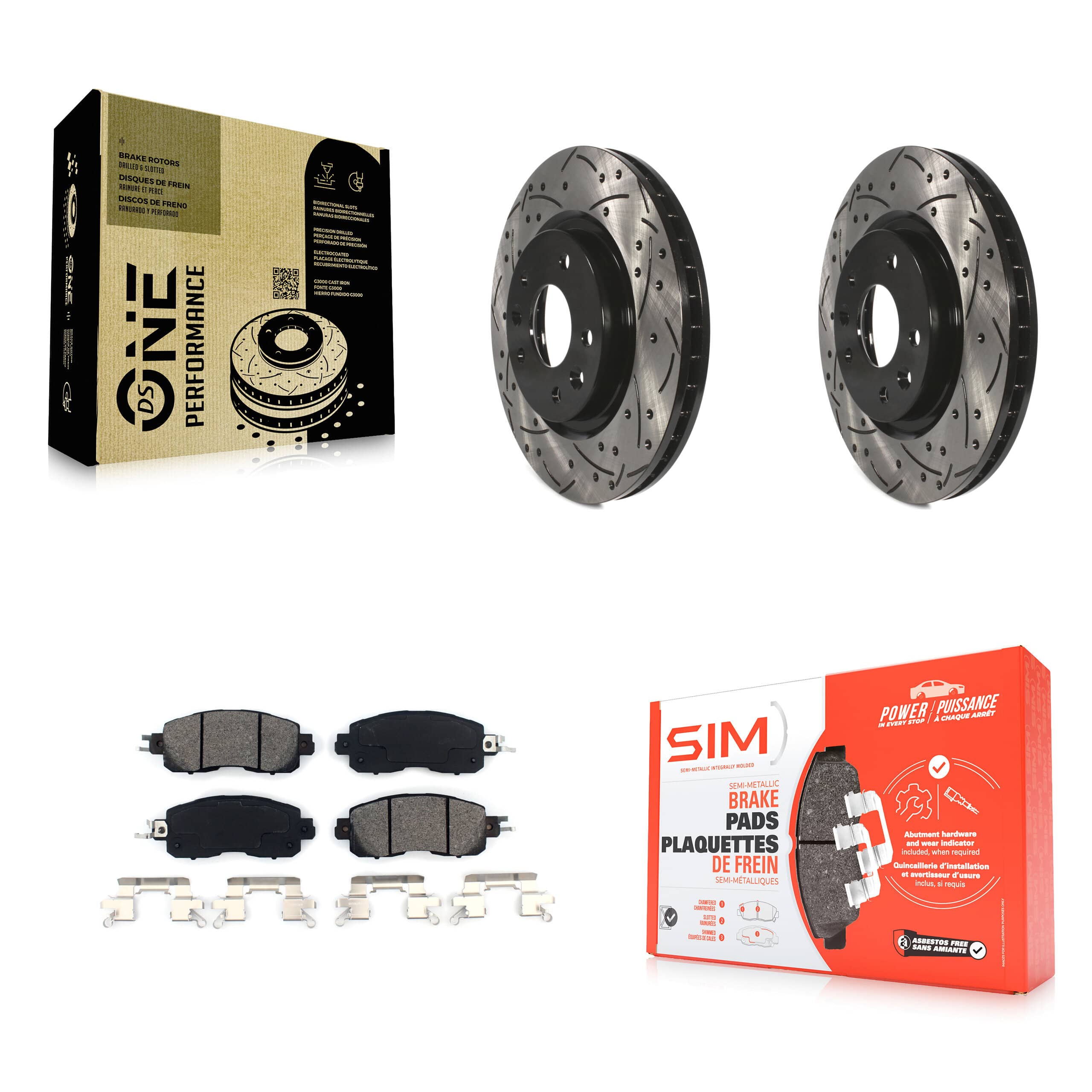 Transit Auto - KDS-100163 - Front Disc Brake Kits